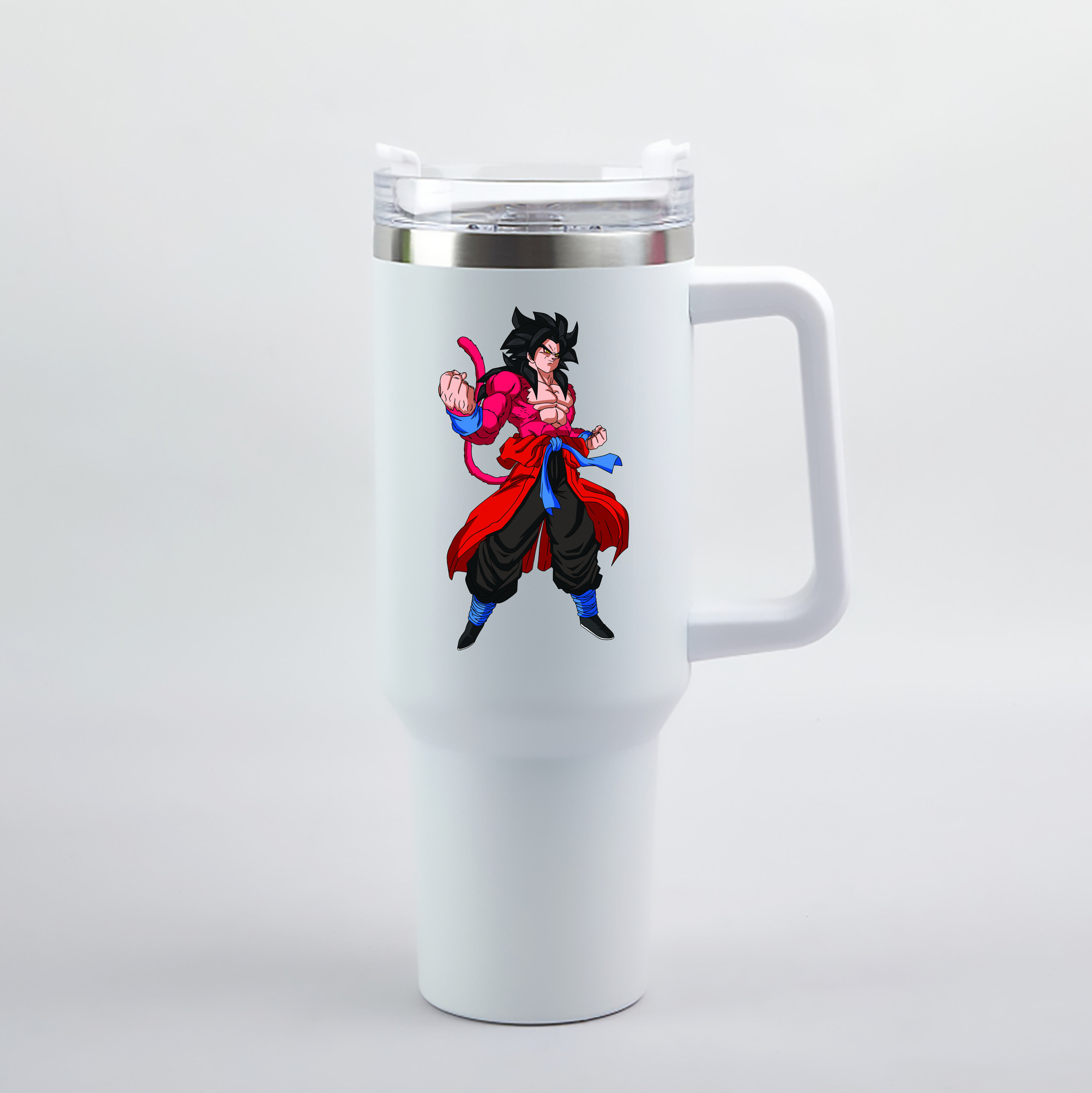 （画像用） ドラゴンボール 孫悟空（そん ごくう）Son Goku カカロット DRAGON BALL Kakarotto 1200mL車用タンブラー（カラープリント）