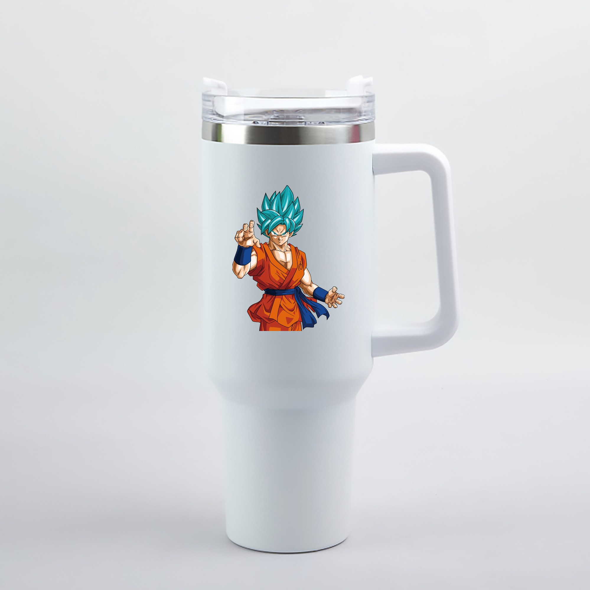 （画像用） ドラゴンボール 孫悟空（そん ごくう）Son Goku カカロット DRAGON BALL Kakarotto 1200mL車用タンブラー（カラープリント）