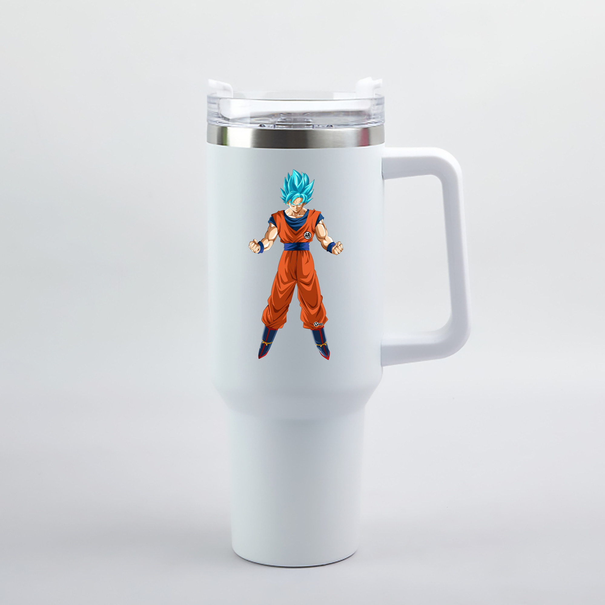 （画像用） ドラゴンボール 孫悟空（そん ごくう）Son Goku カカロット DRAGON BALL Kakarotto 1200mL車用タンブラー（カラープリント）