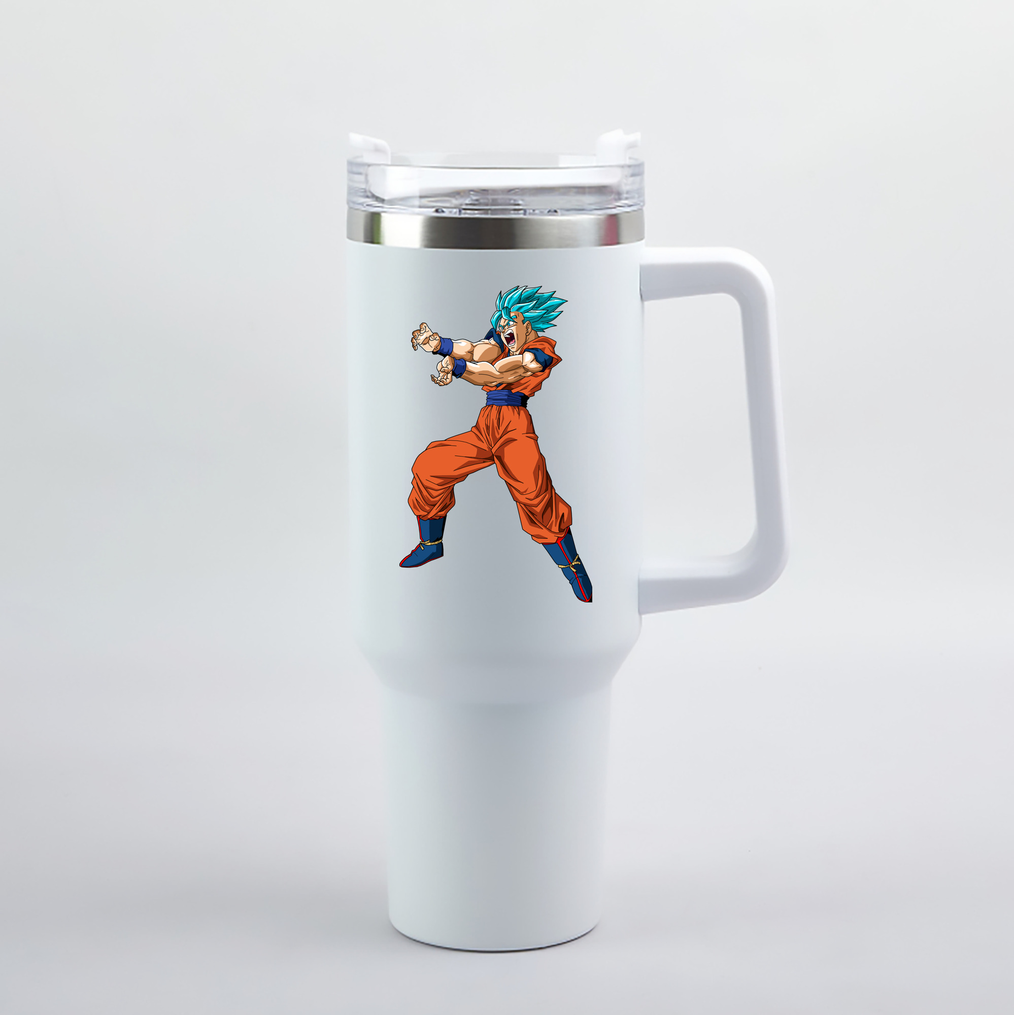 （画像用） ドラゴンボール 孫悟空（そん ごくう）Son Goku カカロット DRAGON BALL Kakarotto 1200mL車用タンブラー（カラープリント）