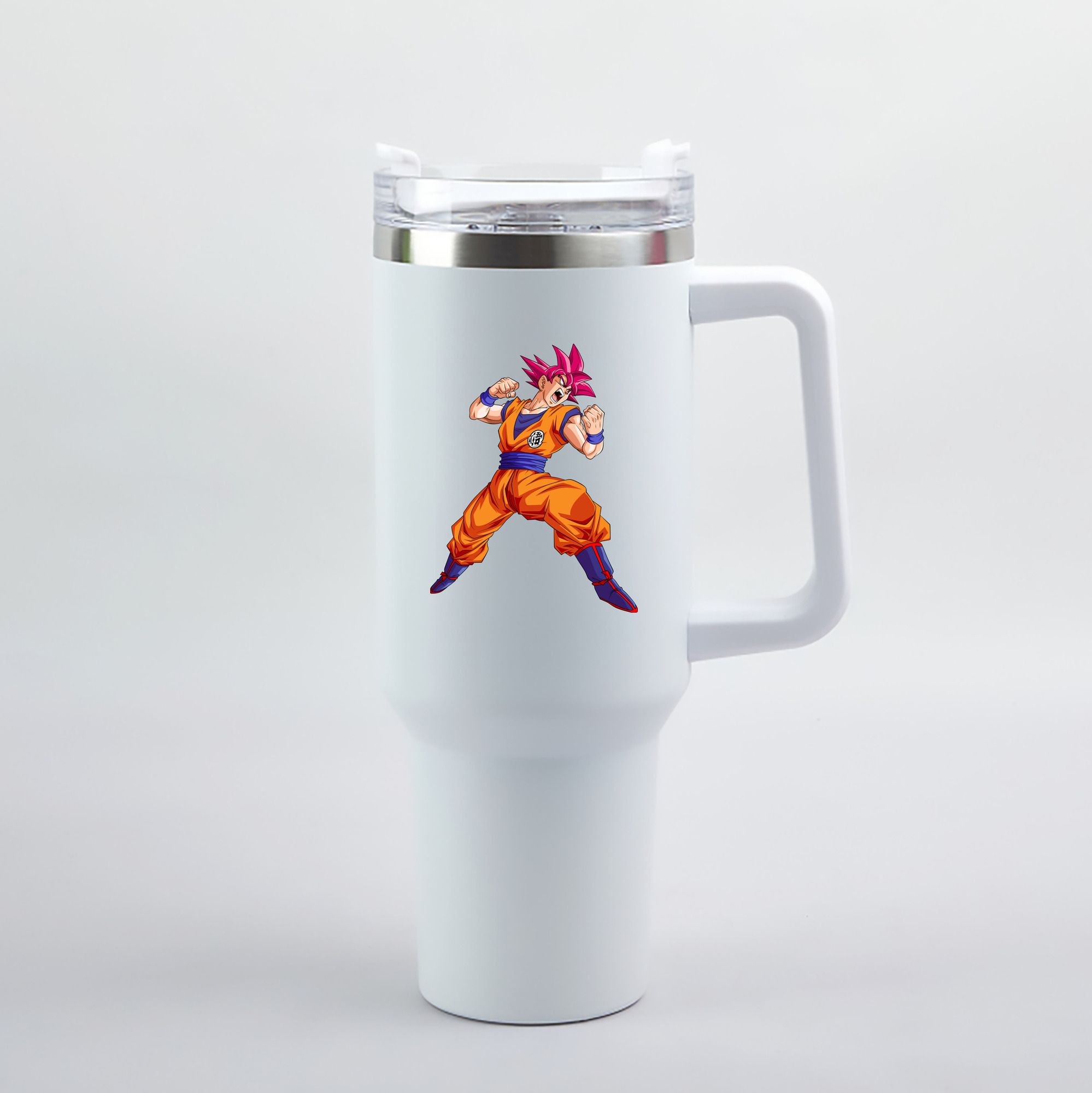 （画像用） ドラゴンボール 孫悟空（そん ごくう）Son Goku カカロット DRAGON BALL Kakarotto 1200mL車用タンブラー（カラープリント）