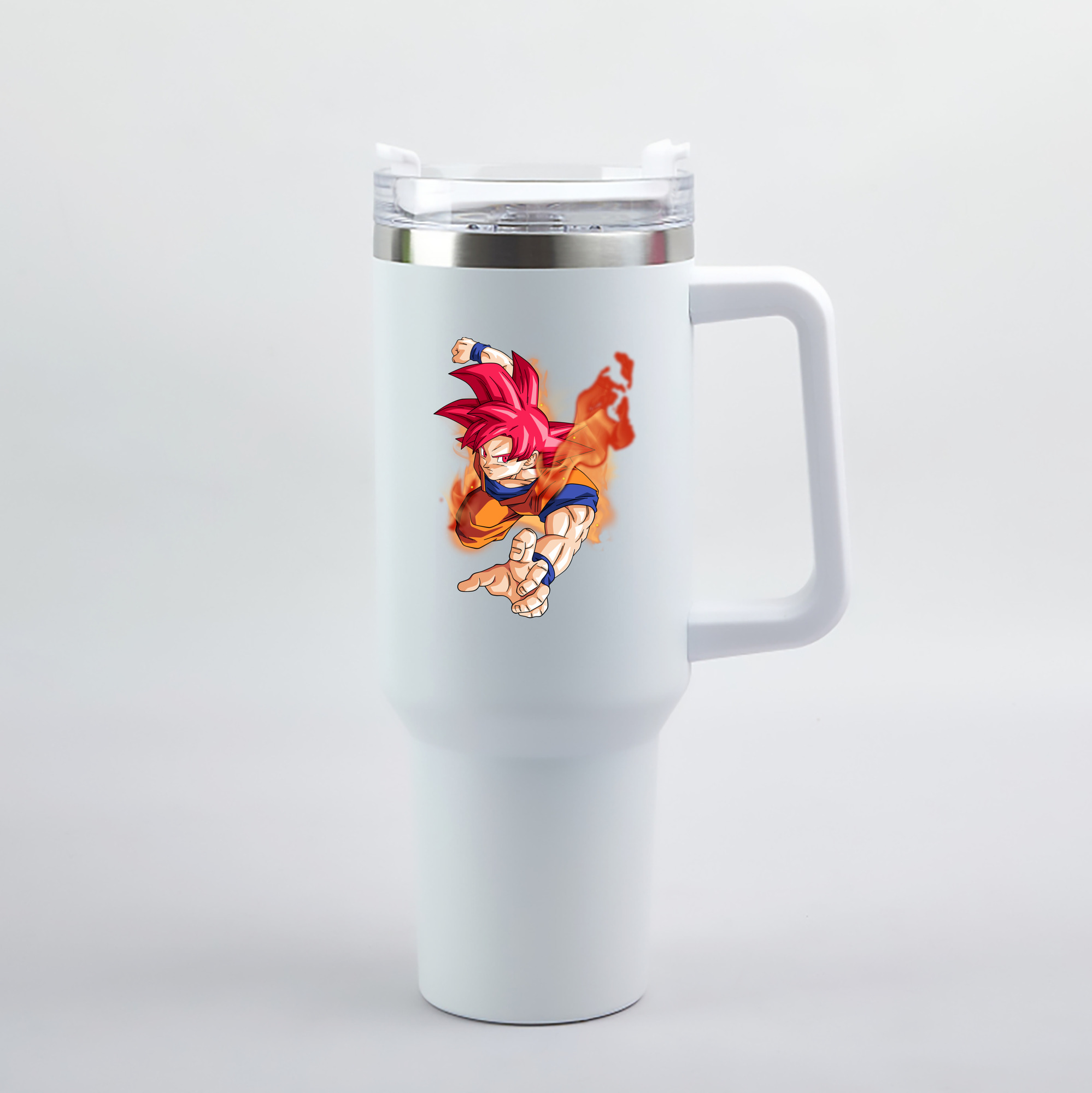 （画像用） ドラゴンボール 孫悟空（そん ごくう）Son Goku カカロット DRAGON BALL Kakarotto 1200mL車用タンブラー（カラープリント）