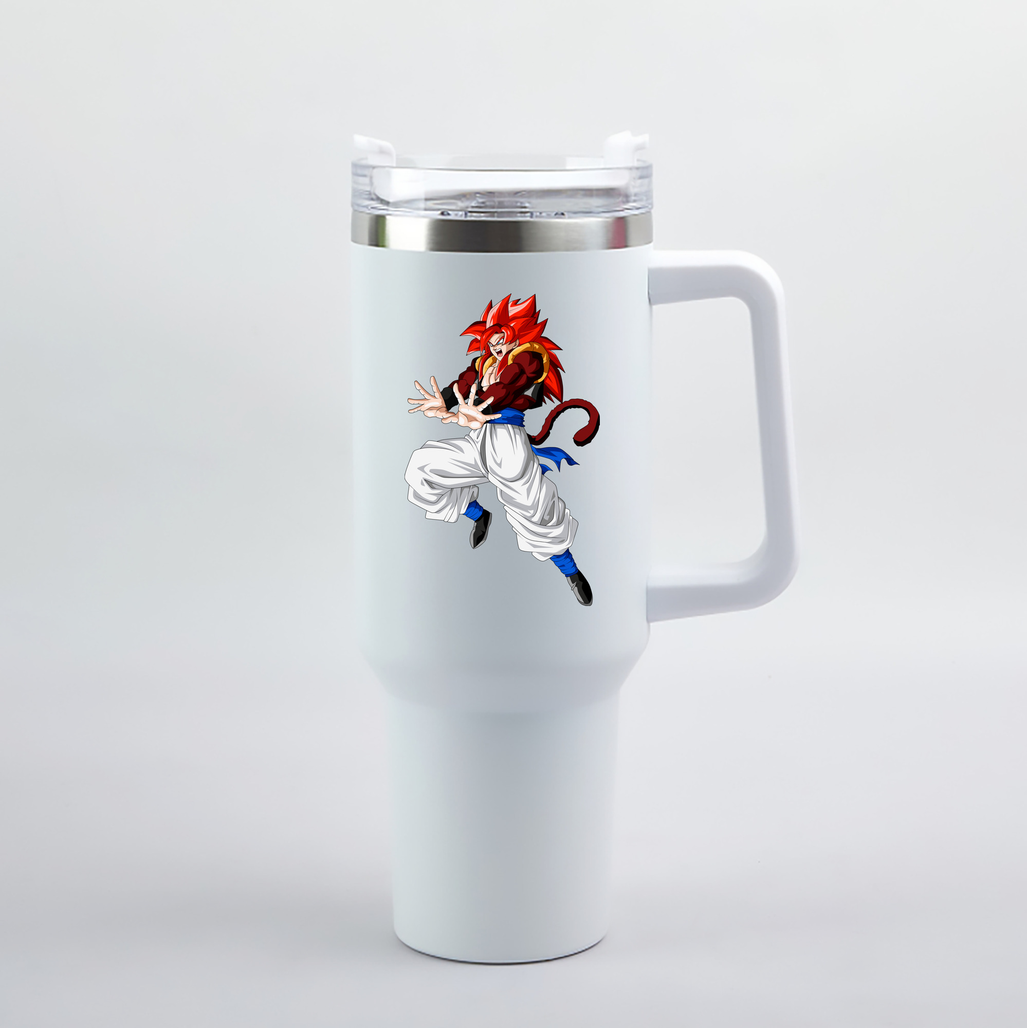 （画像用） ドラゴンボール 孫悟空（そん ごくう）Son Goku カカロット DRAGON BALL Kakarotto 1200mL車用タンブラー（カラープリント）