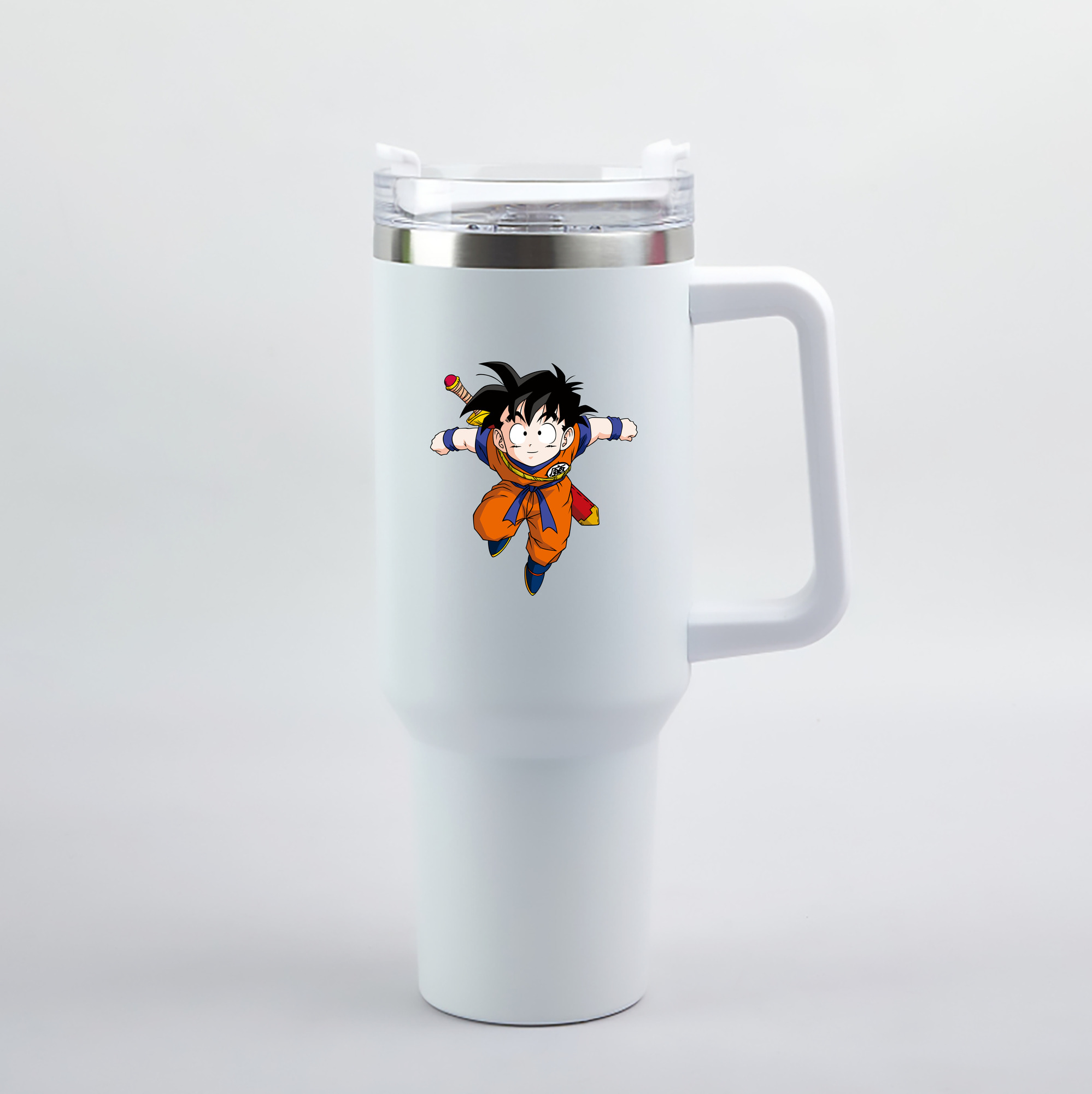 （画像用） ドラゴンボール 孫悟空（そん ごくう）Son Goku カカロット DRAGON BALL Kakarotto 1200mL車用タンブラー（カラープリント）