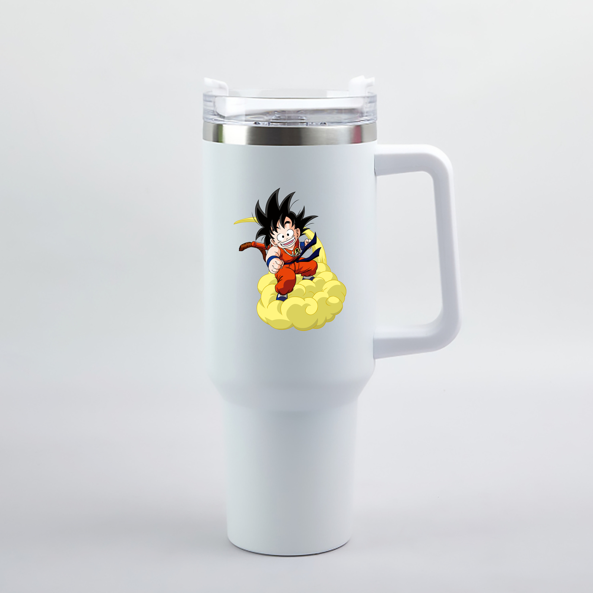 （画像用） ドラゴンボール 孫悟空（そん ごくう）Son Goku カカロット DRAGON BALL Kakarotto 1200mL車用タンブラー（カラープリント）