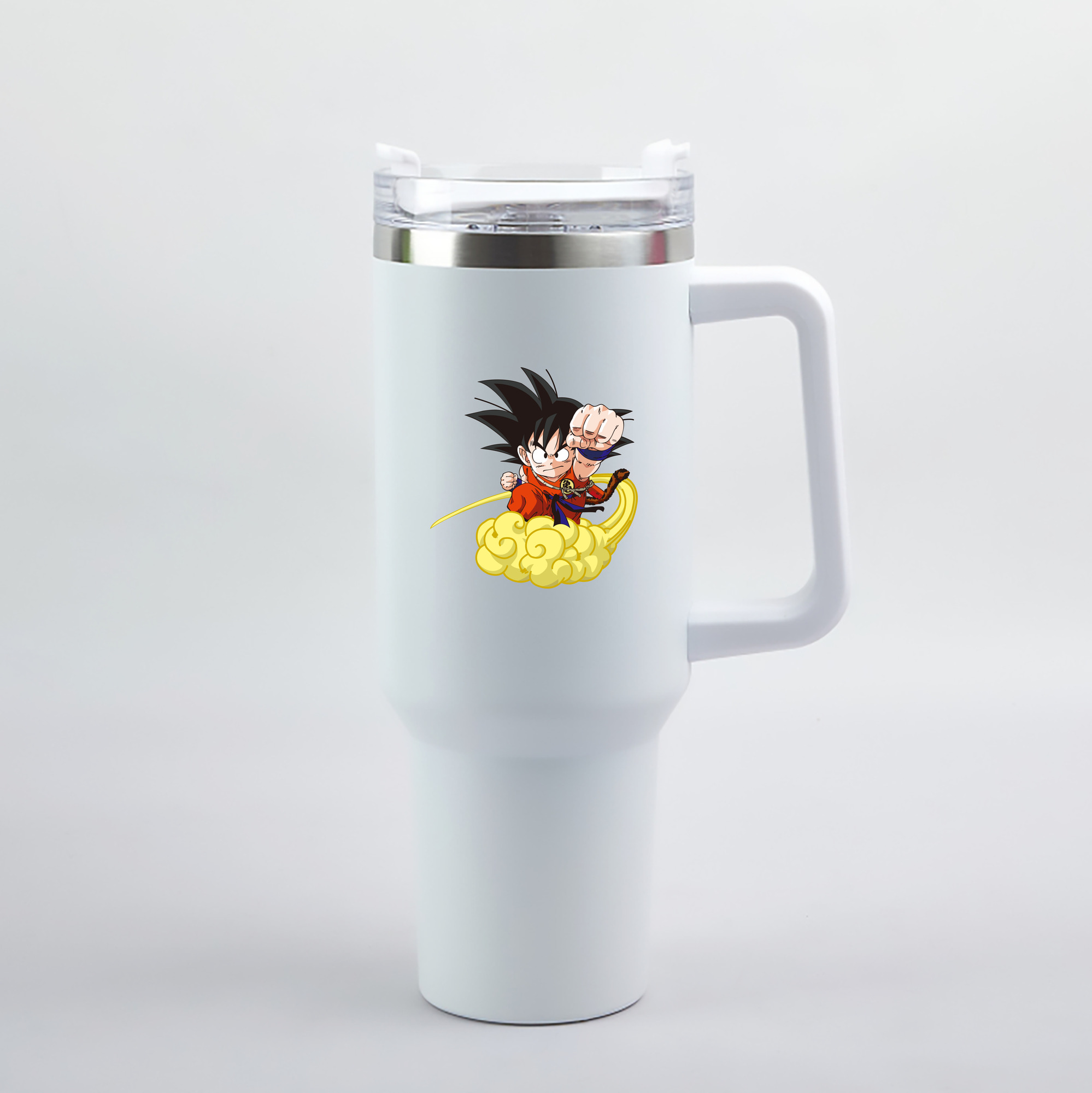 （画像用） ドラゴンボール 孫悟空（そん ごくう）Son Goku カカロット DRAGON BALL Kakarotto 1200mL車用タンブラー（カラープリント）
