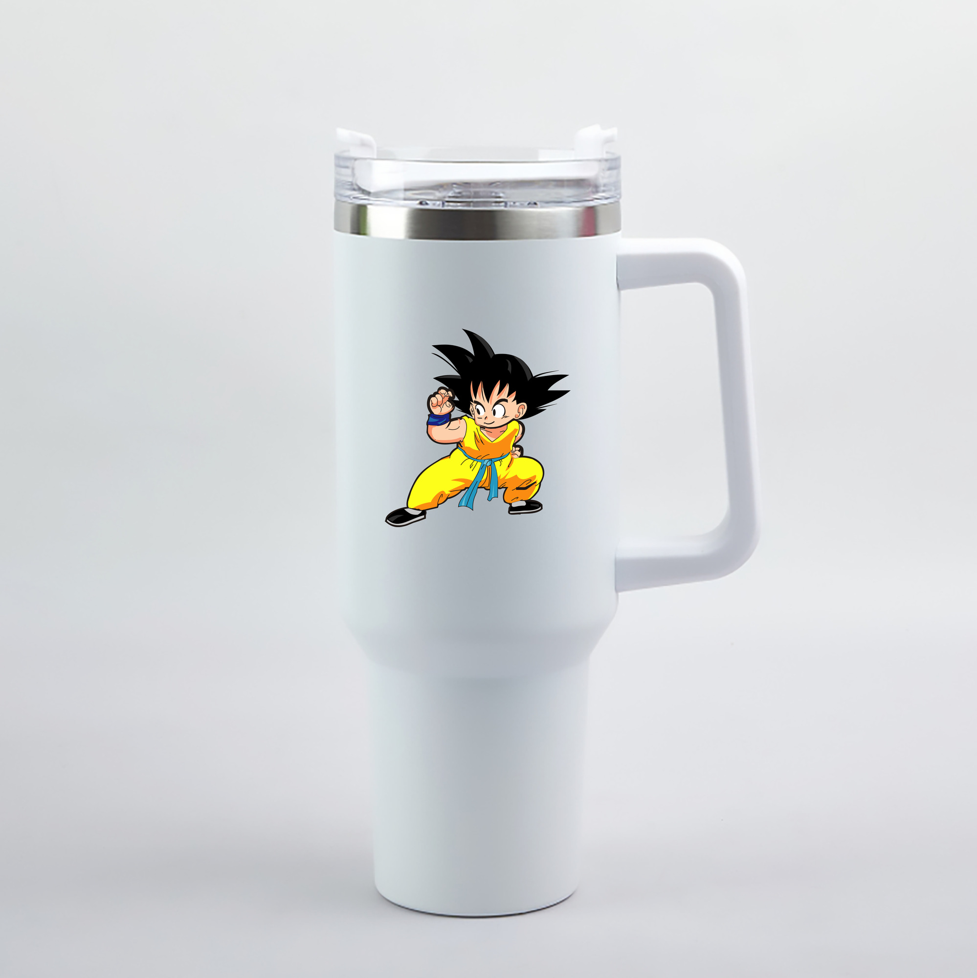 （画像用） ドラゴンボール 孫悟空（そん ごくう）Son Goku カカロット DRAGON BALL Kakarotto 1200mL車用タンブラー（カラープリント）