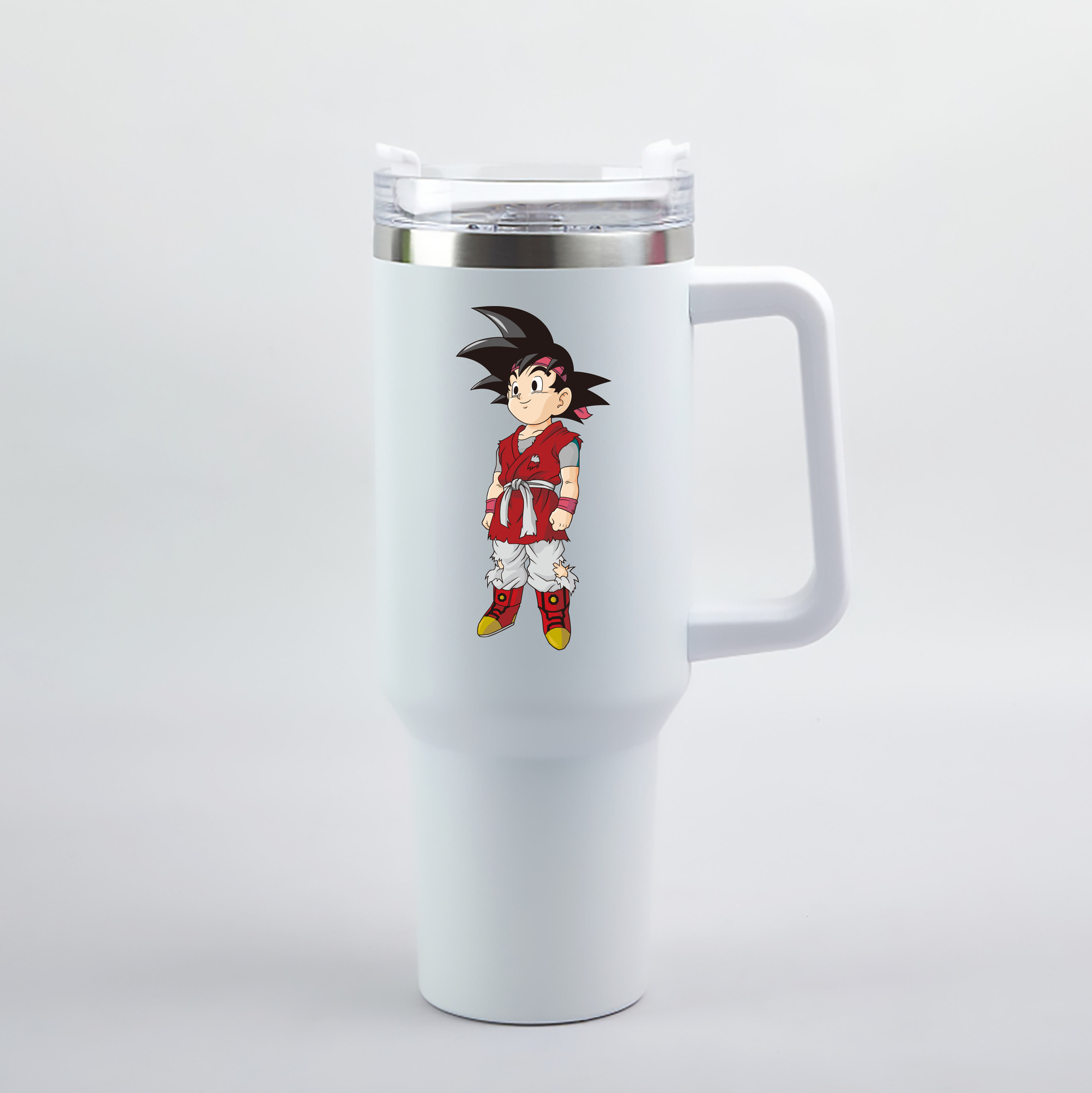 （画像用） ドラゴンボール 孫悟空（そん ごくう）Son Goku カカロット DRAGON BALL Kakarotto 1200mL車用タンブラー（カラープリント）