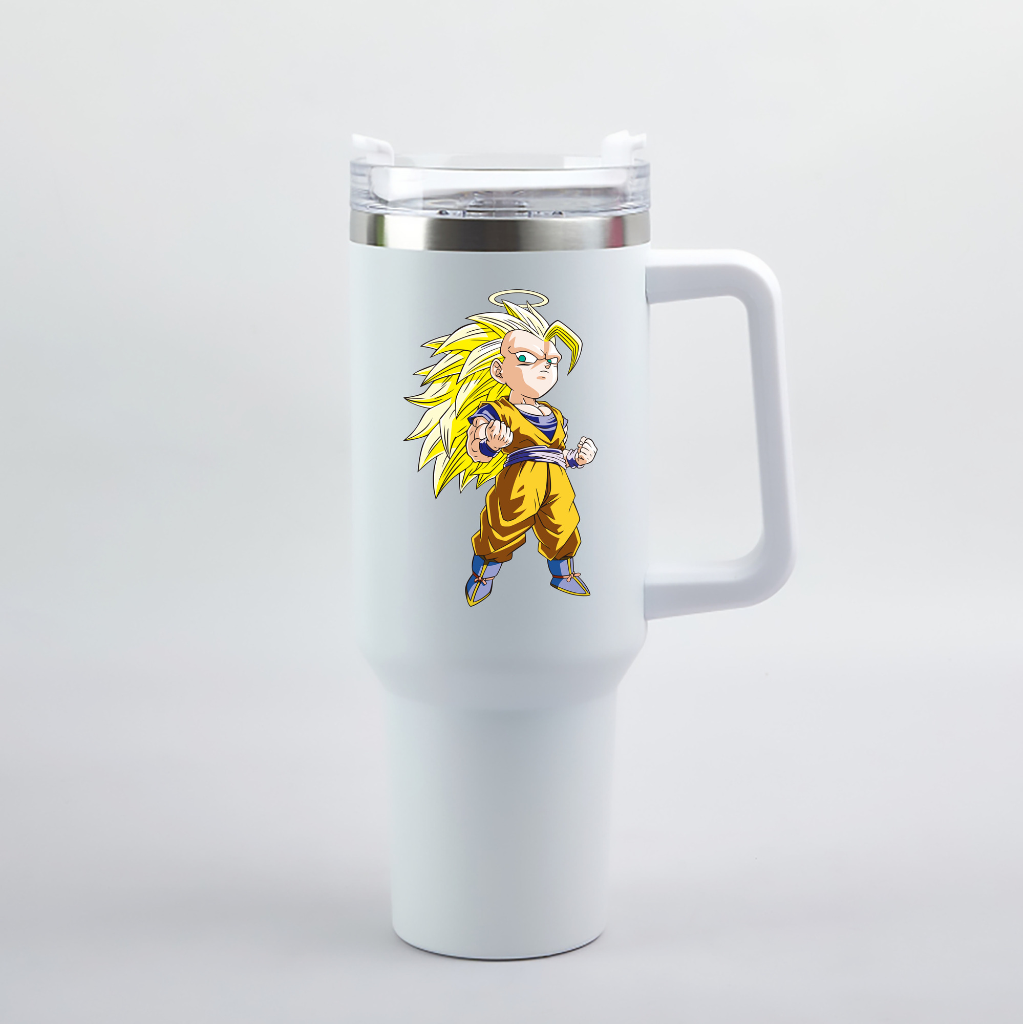 （画像用） ドラゴンボール 孫悟空（そん ごくう）Son Goku カカロット DRAGON BALL Kakarotto 1200mL車用タンブラー（カラープリント）