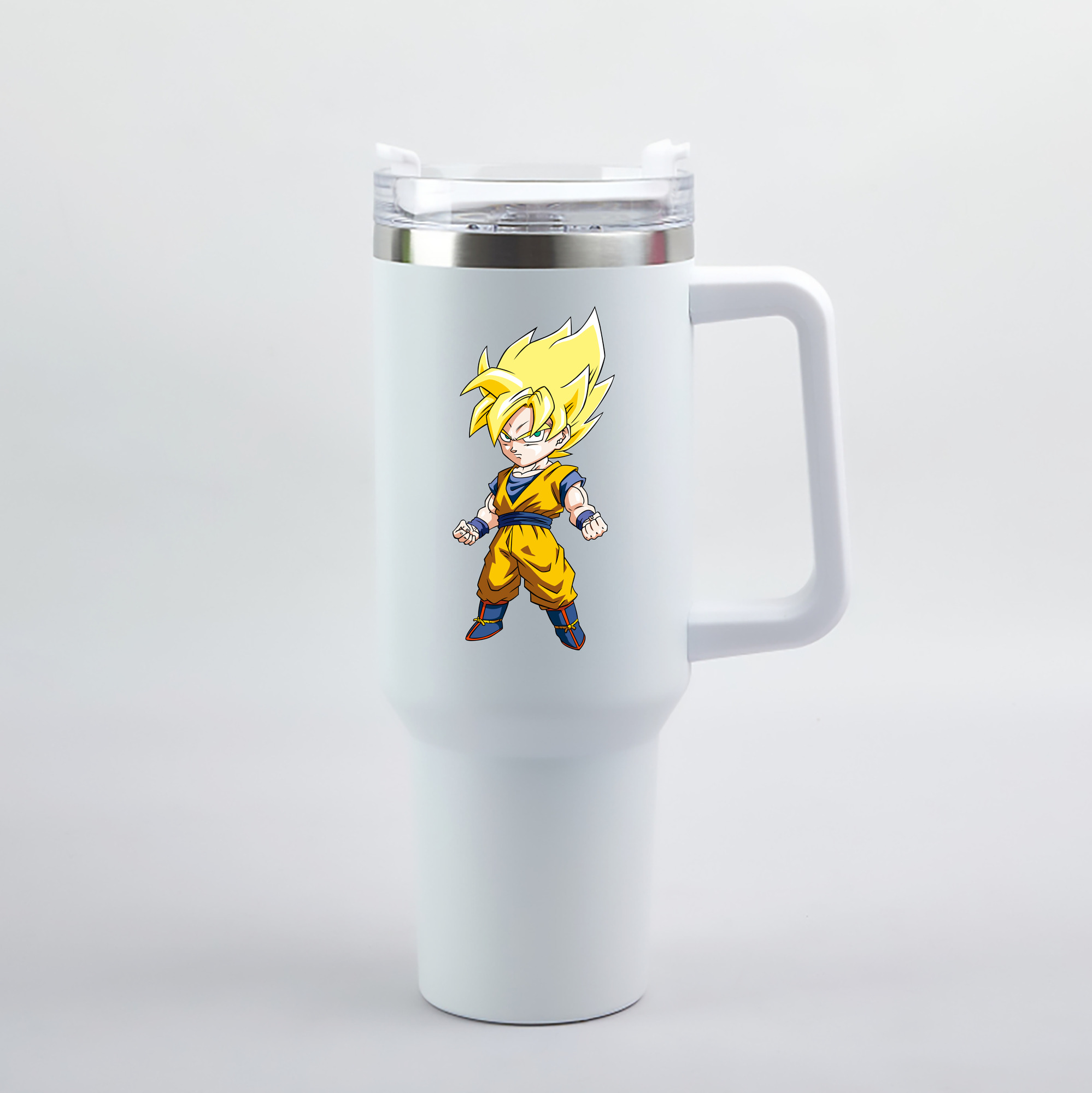 （画像用） ドラゴンボール 孫悟空（そん ごくう）Son Goku カカロット DRAGON BALL Kakarotto 1200mL車用タンブラー（カラープリント）