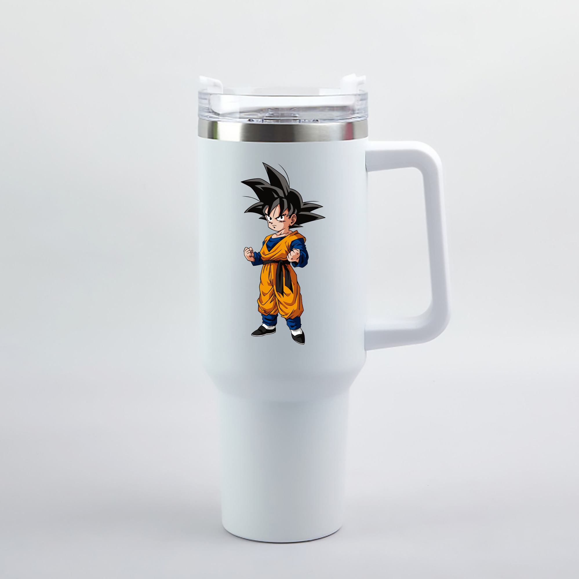 （画像用） ドラゴンボール 孫悟空（そん ごくう）Son Goku カカロット DRAGON BALL Kakarotto 1200mL車用タンブラー（カラープリント）