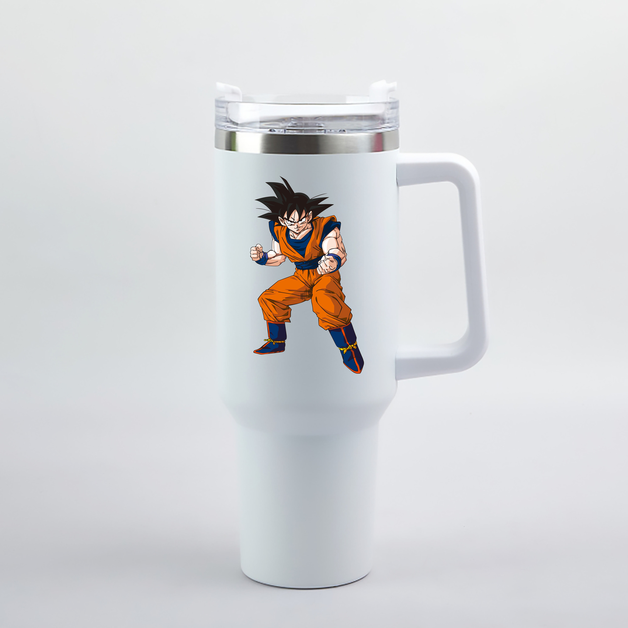 （画像用） ドラゴンボール 孫悟空（そん ごくう）Son Goku カカロット DRAGON BALL Kakarotto 1200mL車用タンブラー（カラープリント）
