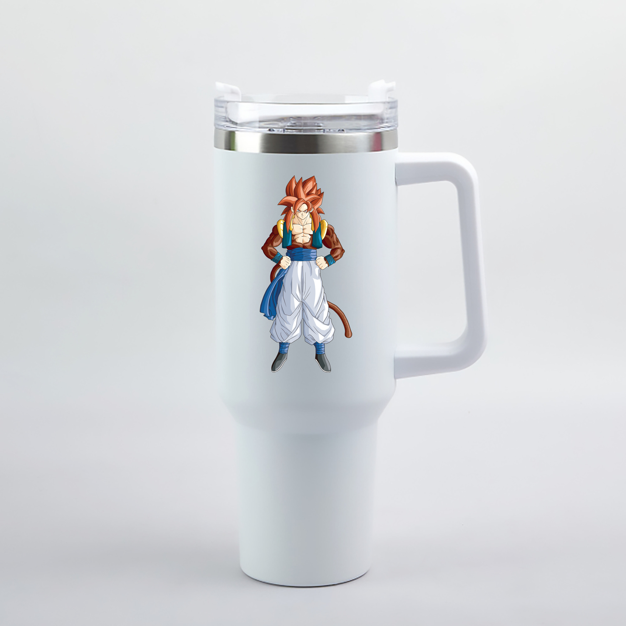 （画像用） ドラゴンボール 孫悟空（そん ごくう）Son Goku カカロット DRAGON BALL Kakarotto 1200mL車用タンブラー（カラープリント）
