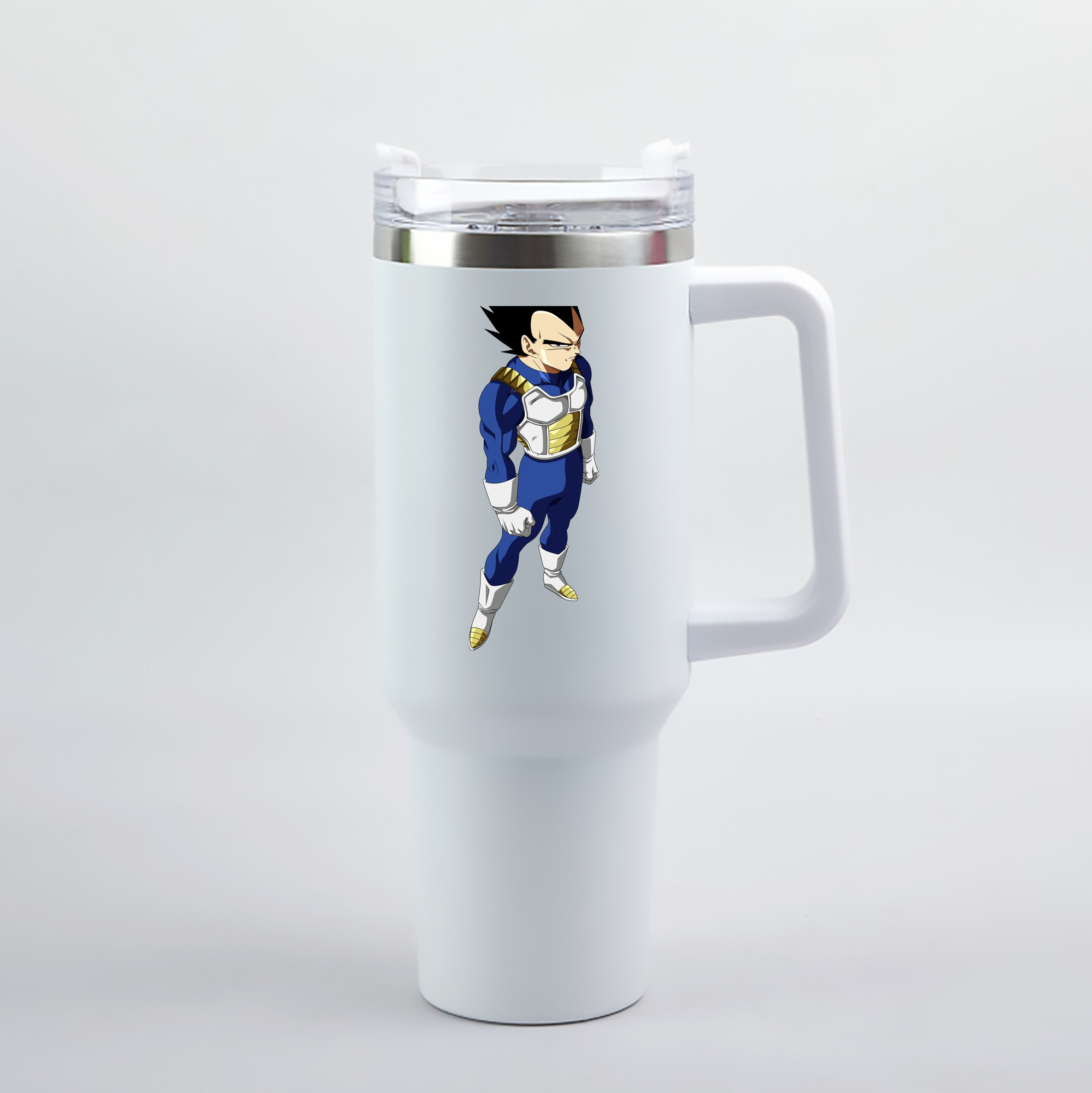 （画像用） ドラゴンボール ベジータ四世（Bejīta Yonsei）DRAGON BALL Vegeta IV 1200mL車用タンブラー（カラープリント）