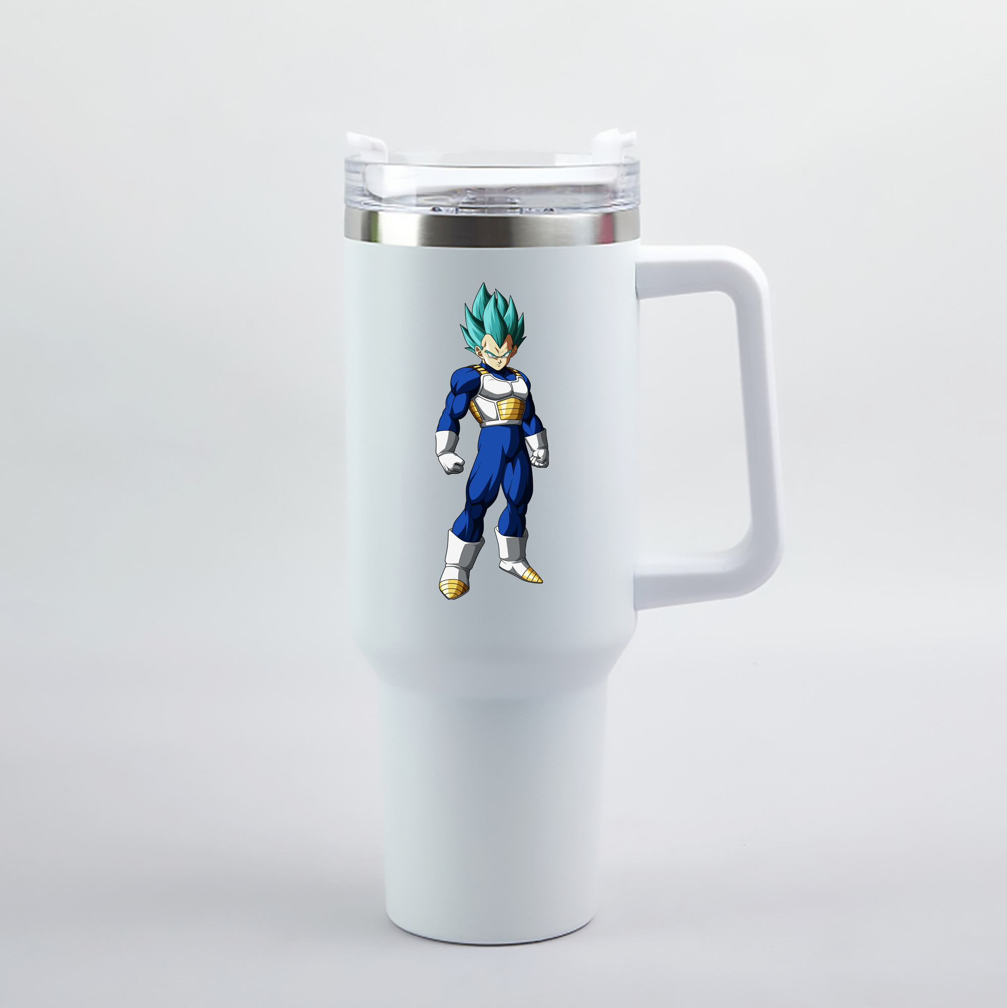 （画像用） ドラゴンボール ベジータ四世（Bejīta Yonsei）DRAGON BALL Vegeta IV 1200mL車用タンブラー（カラープリント）