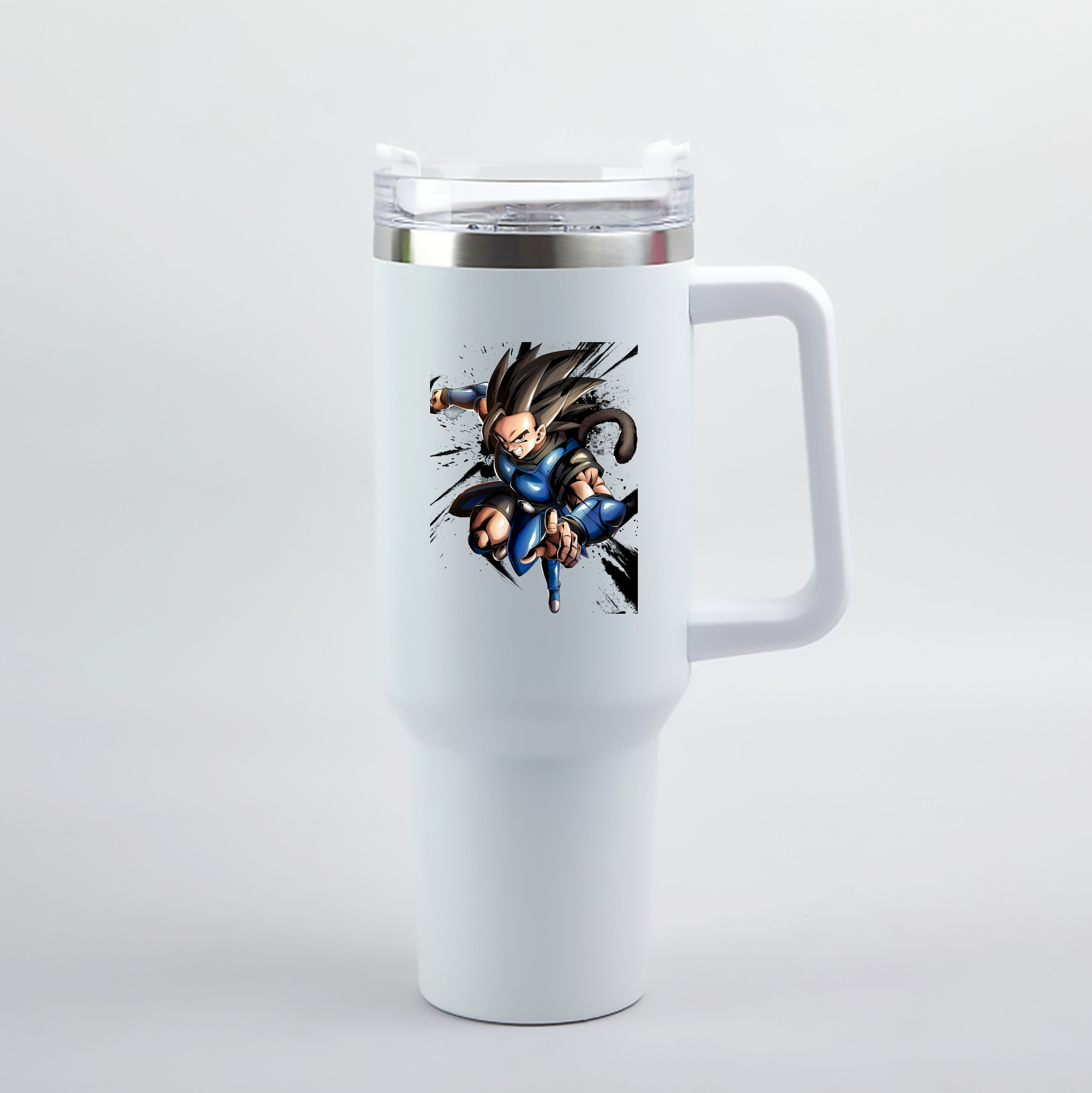 （画像用） ドラゴンボール ベジータ四世（Bejīta Yonsei）DRAGON BALL Vegeta IV 1200mL車用タンブラー（カラープリント）