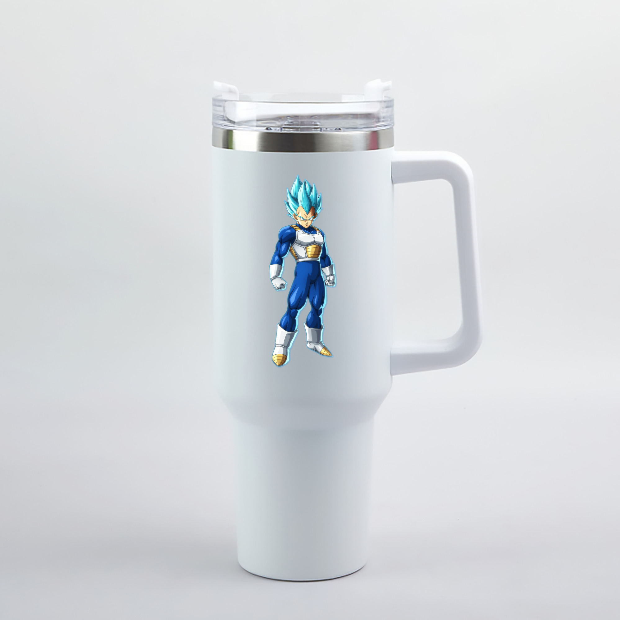 （画像用） ドラゴンボール ベジータ四世（Bejīta Yonsei）DRAGON BALL Vegeta IV 1200mL車用タンブラー（カラープリント）