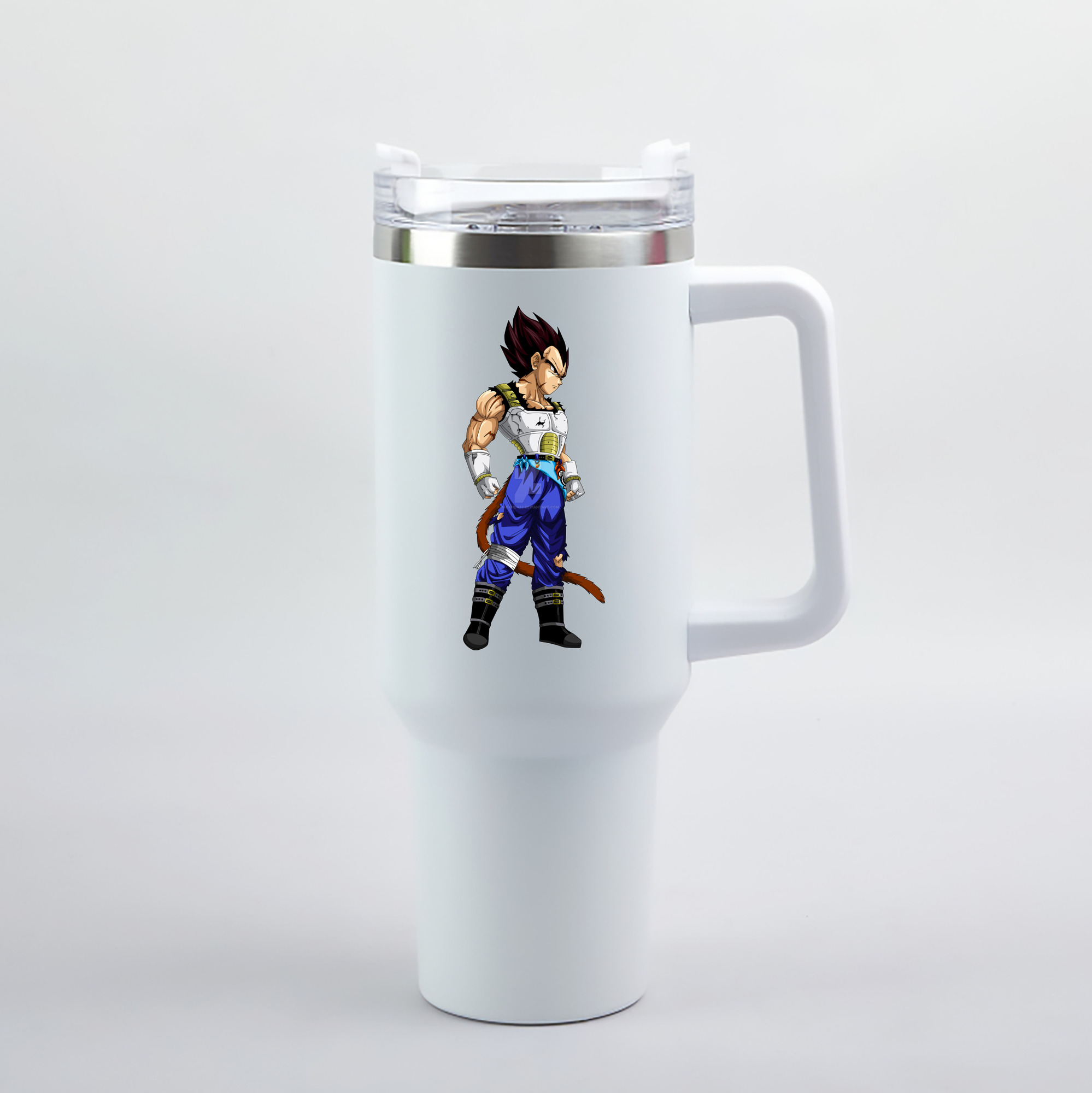 （画像用） ドラゴンボール ベジータ四世（Bejīta Yonsei）DRAGON BALL Vegeta IV 1200mL車用タンブラー（カラープリント）