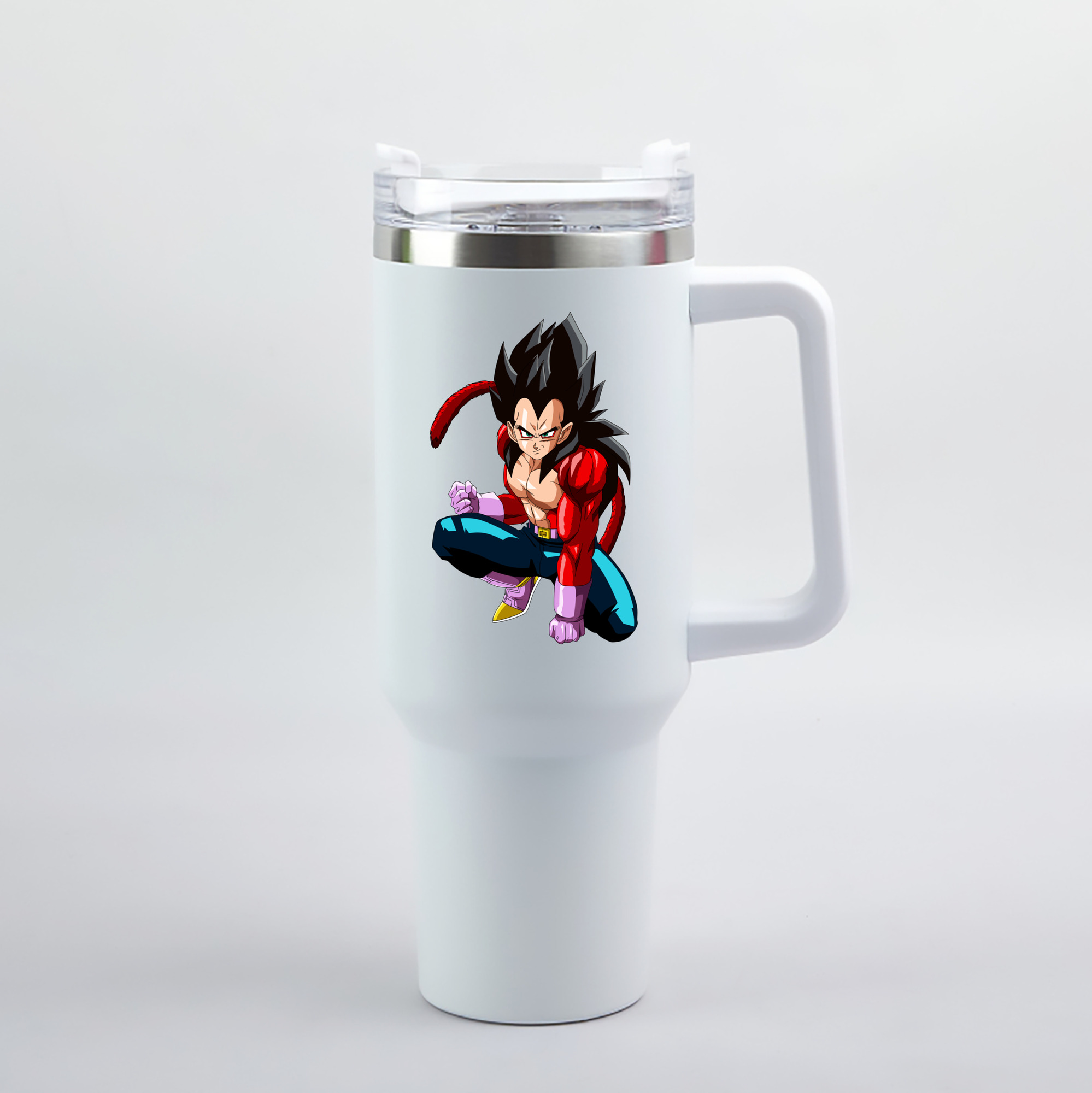 （画像用） ドラゴンボール ベジータ四世（Bejīta Yonsei）DRAGON BALL Vegeta IV 1200mL車用タンブラー（カラープリント）