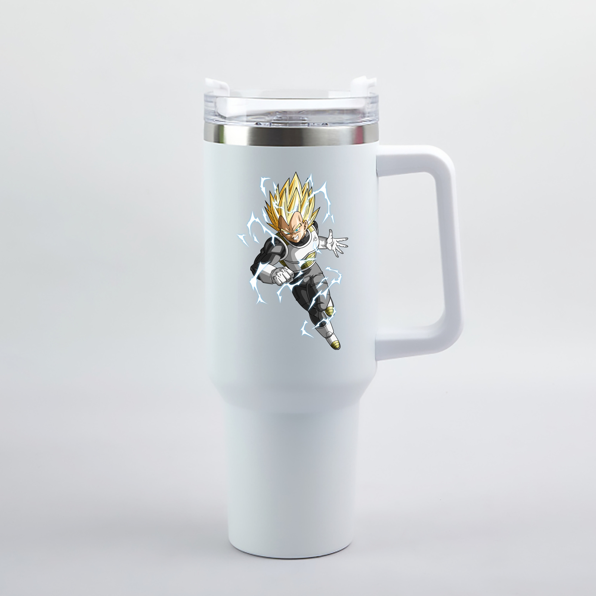 （画像用） ドラゴンボール ベジータ四世（Bejīta Yonsei）DRAGON BALL Vegeta IV 1200mL車用タンブラー（カラープリント）