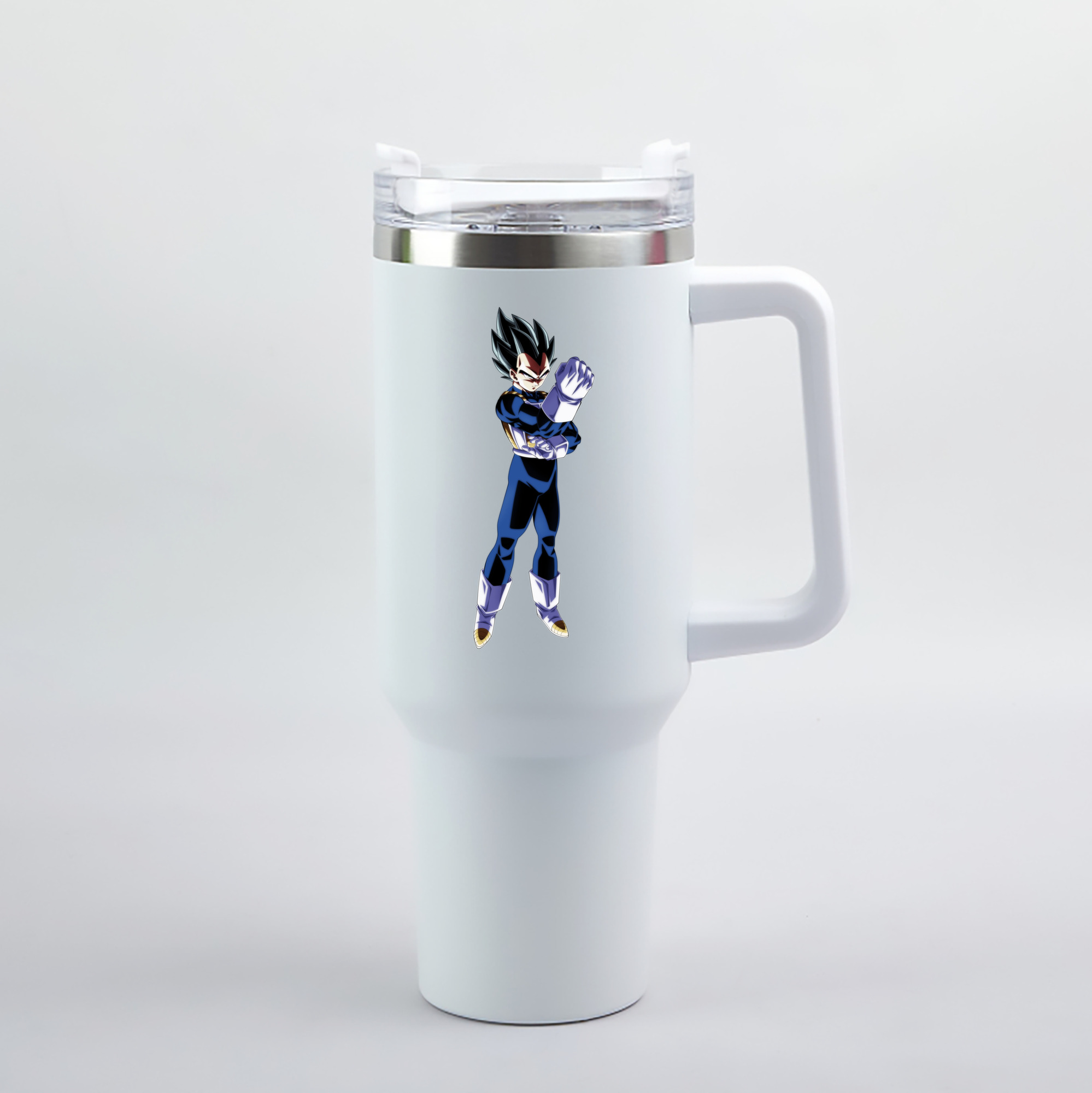 （画像用） ドラゴンボール ベジータ四世（Bejīta Yonsei）DRAGON BALL Vegeta IV 1200mL車用タンブラー（カラープリント）
