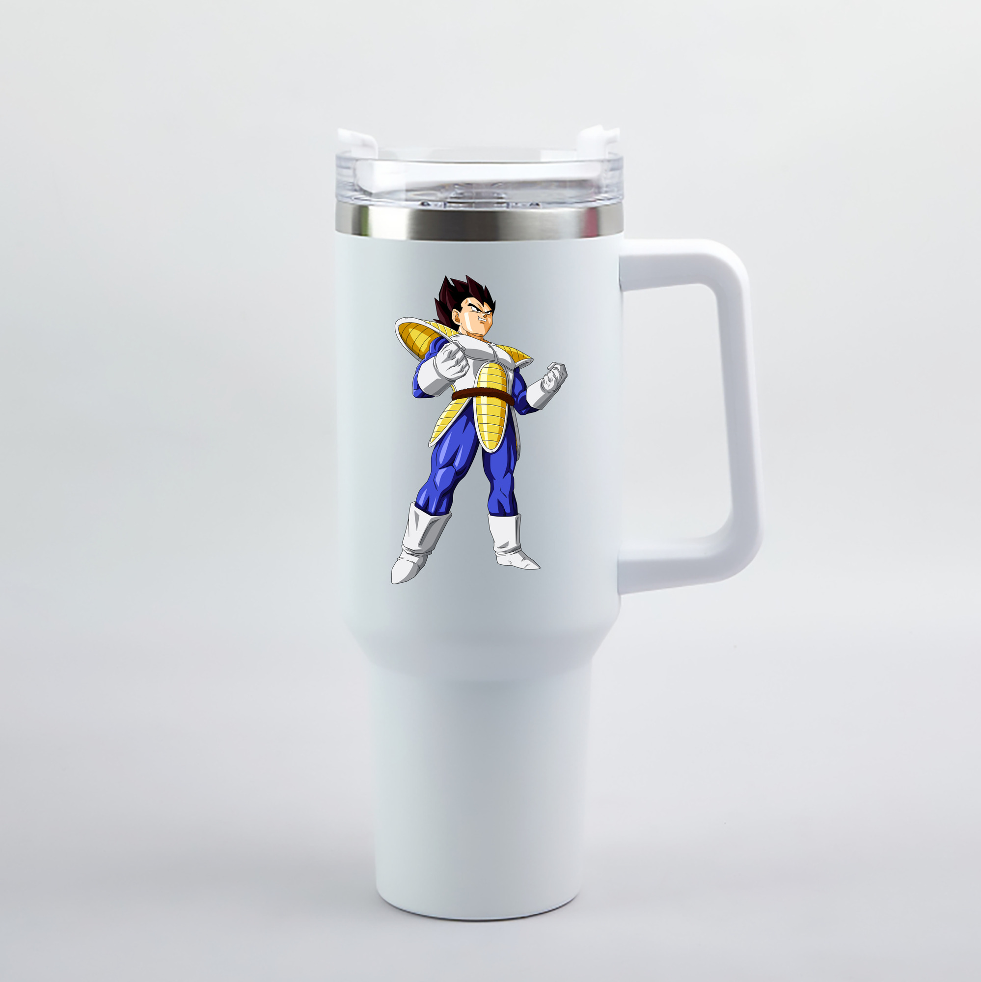 （画像用） ドラゴンボール ベジータ四世（Bejīta Yonsei）DRAGON BALL Vegeta IV 1200mL車用タンブラー（カラープリント）
