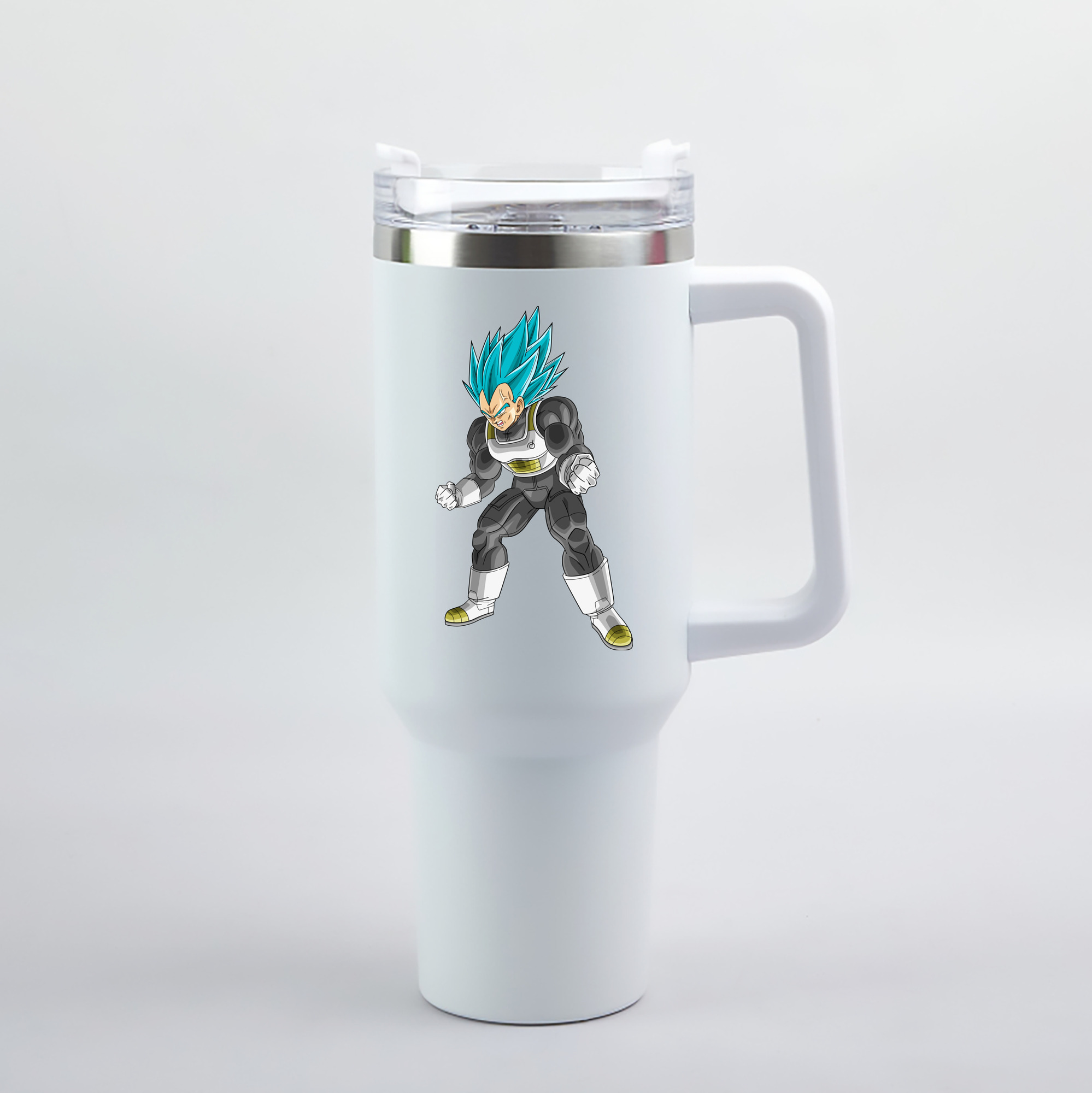 （画像用） ドラゴンボール ベジータ四世（Bejīta Yonsei）DRAGON BALL Vegeta IV 1200mL車用タンブラー（カラープリント）