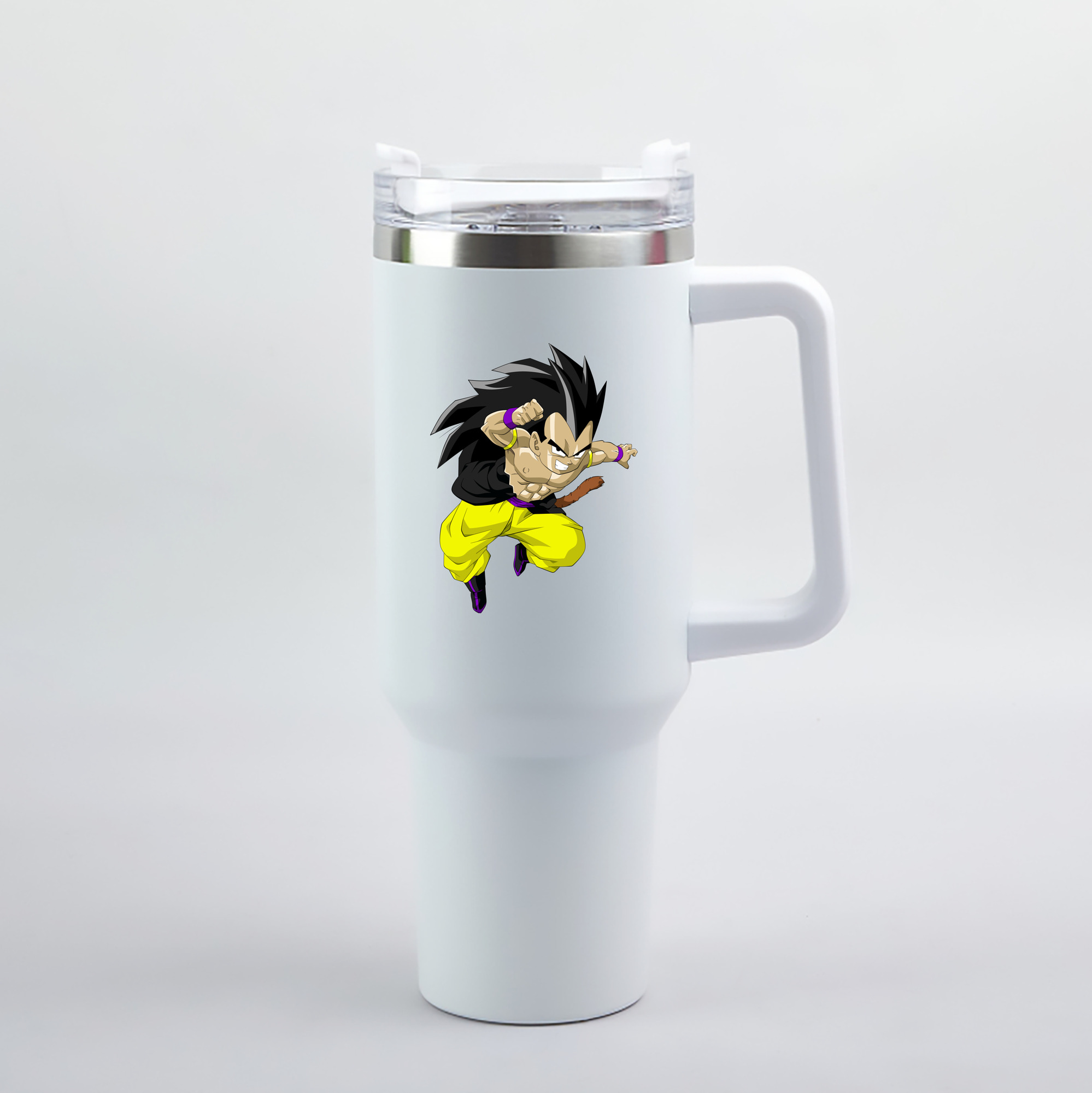 （画像用） ドラゴンボール ベジータ四世（Bejīta Yonsei）DRAGON BALL Vegeta IV 1200mL車用タンブラー（カラープリント）