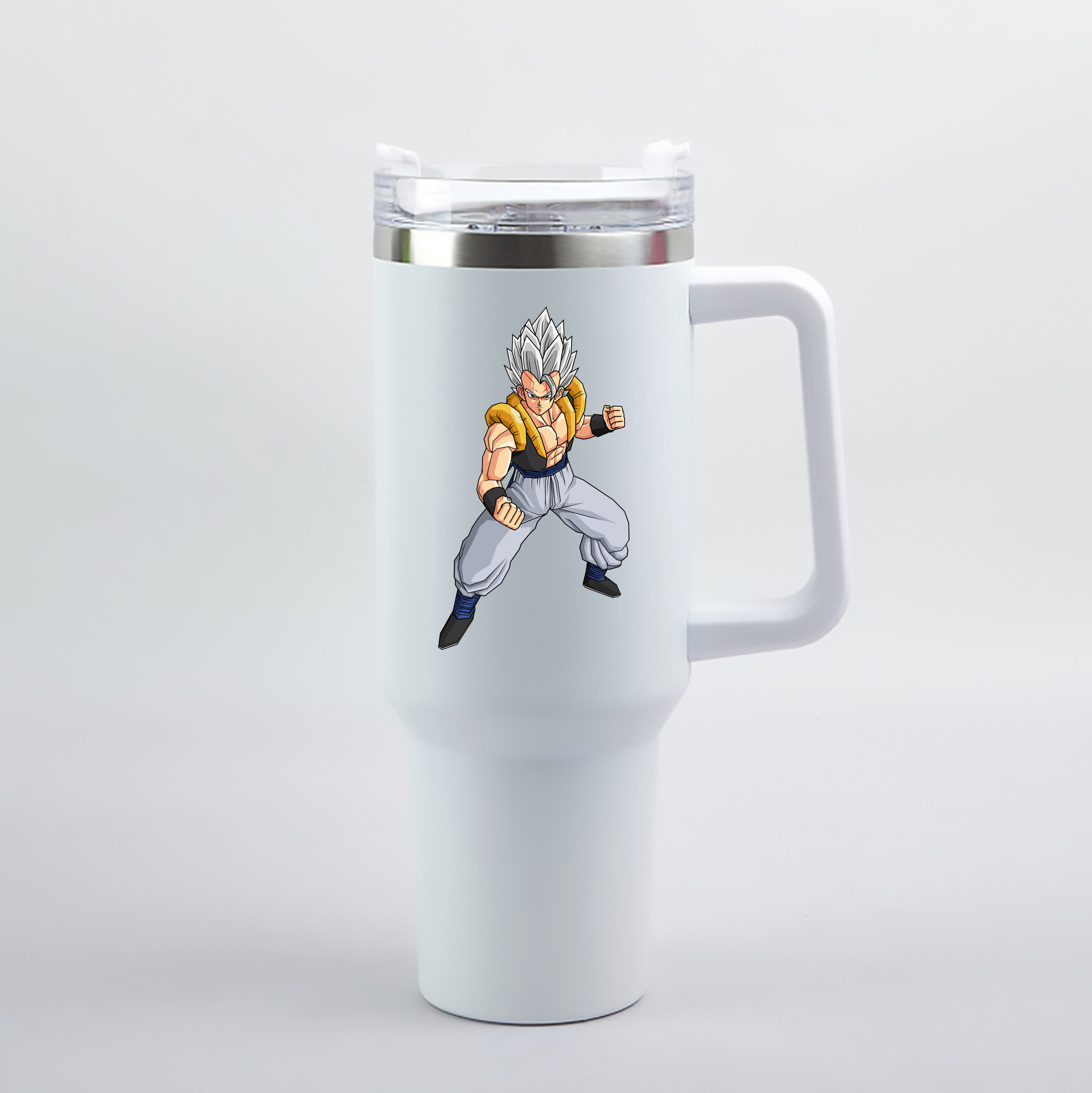 （画像用） ドラゴンボール ベジータ四世（Bejīta Yonsei）DRAGON BALL Vegeta IV 1200mL車用タンブラー（カラープリント）