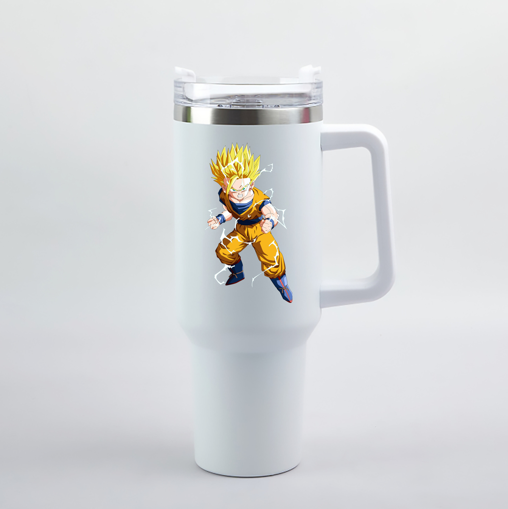（画像用） ドラゴンボール 孫 悟飯（そんごはん）DRAGON BALL Son Gohan 1200mL車用タンブラー（カラープリント）