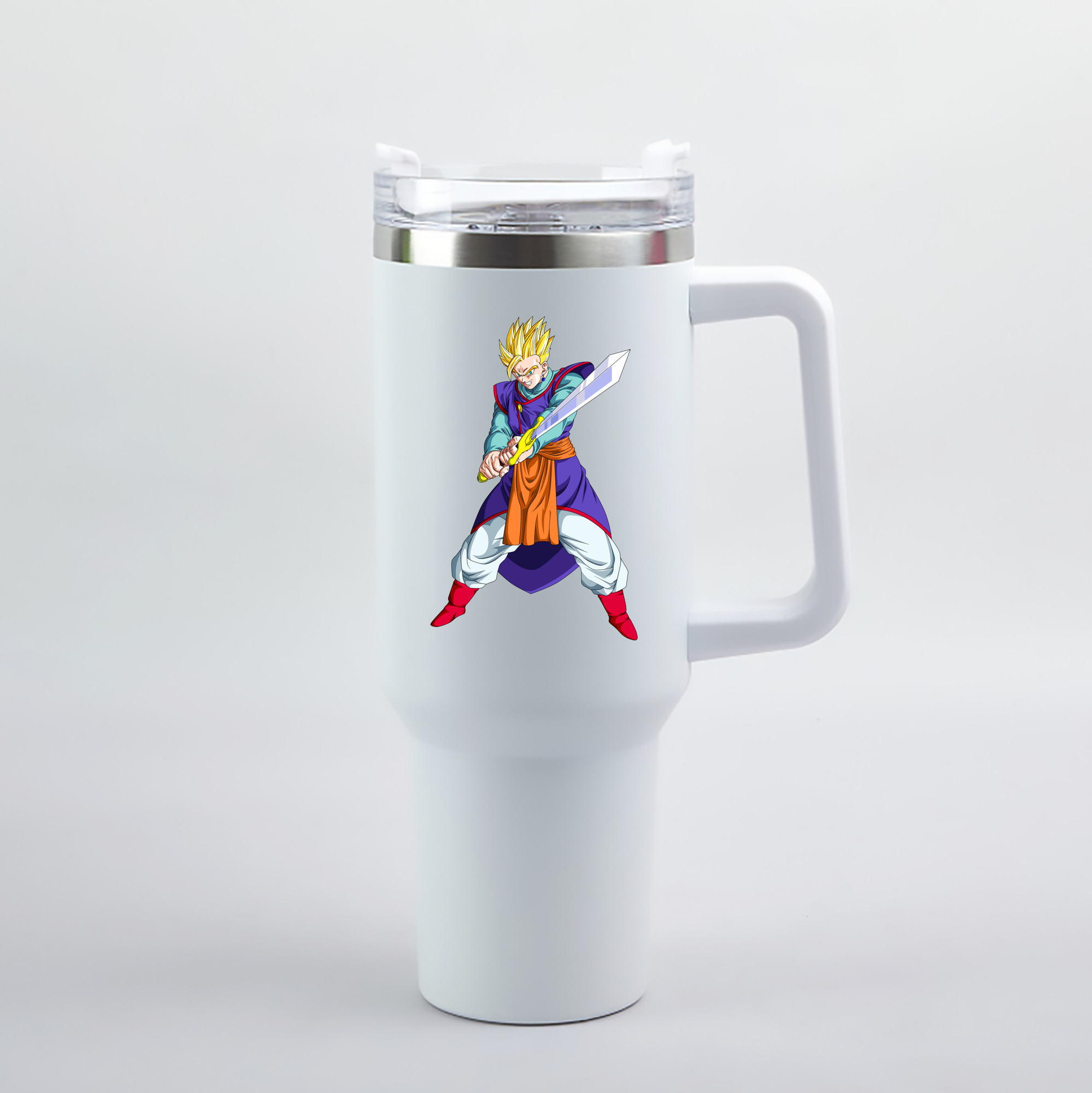 （画像用） ドラゴンボール 孫 悟飯（そんごはん）DRAGON BALL Son Gohan 1200mL車用タンブラー（カラープリント）