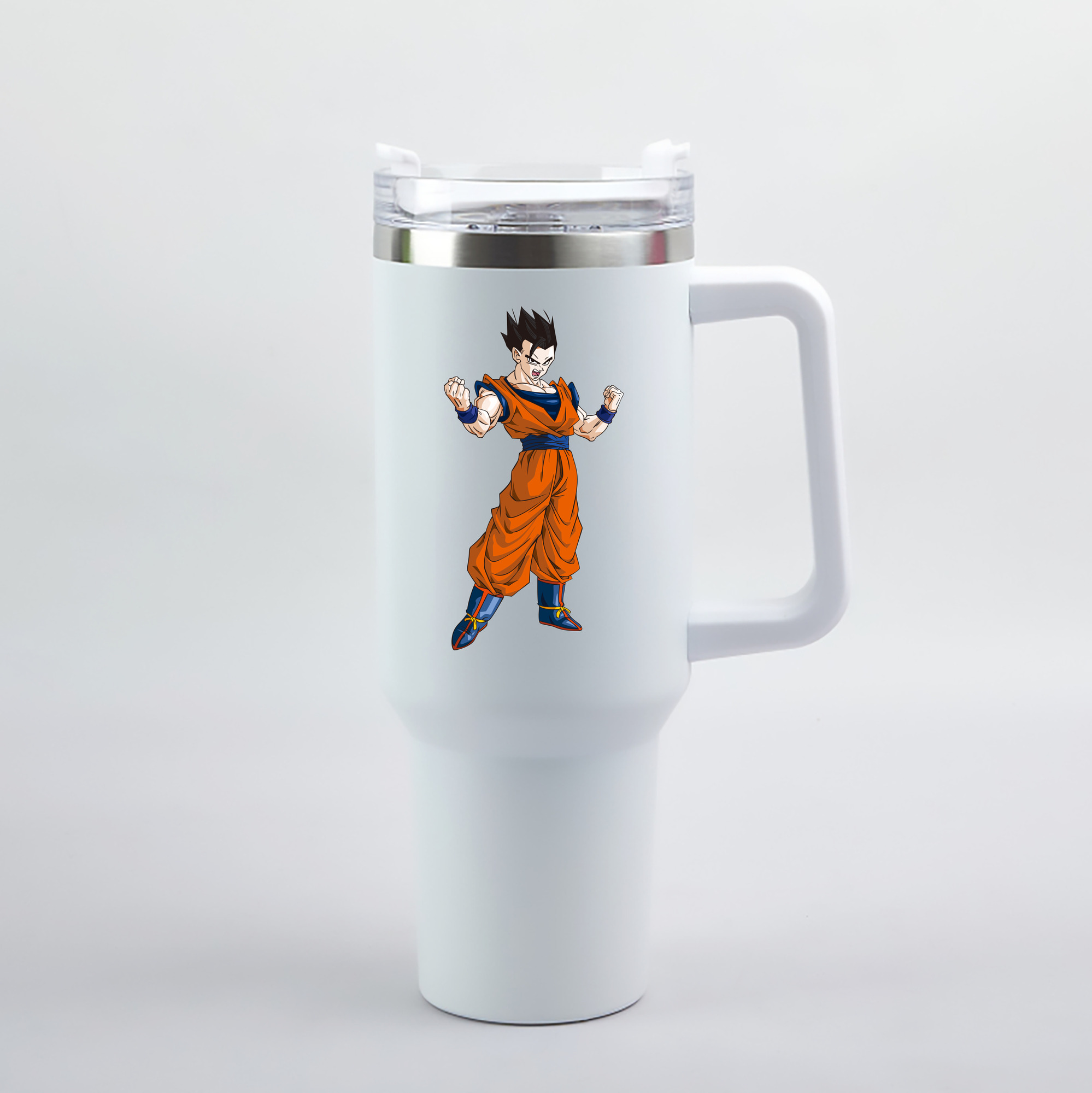 （画像用） ドラゴンボール 孫 悟飯（そんごはん）DRAGON BALL Son Gohan 1200mL車用タンブラー（カラープリント）