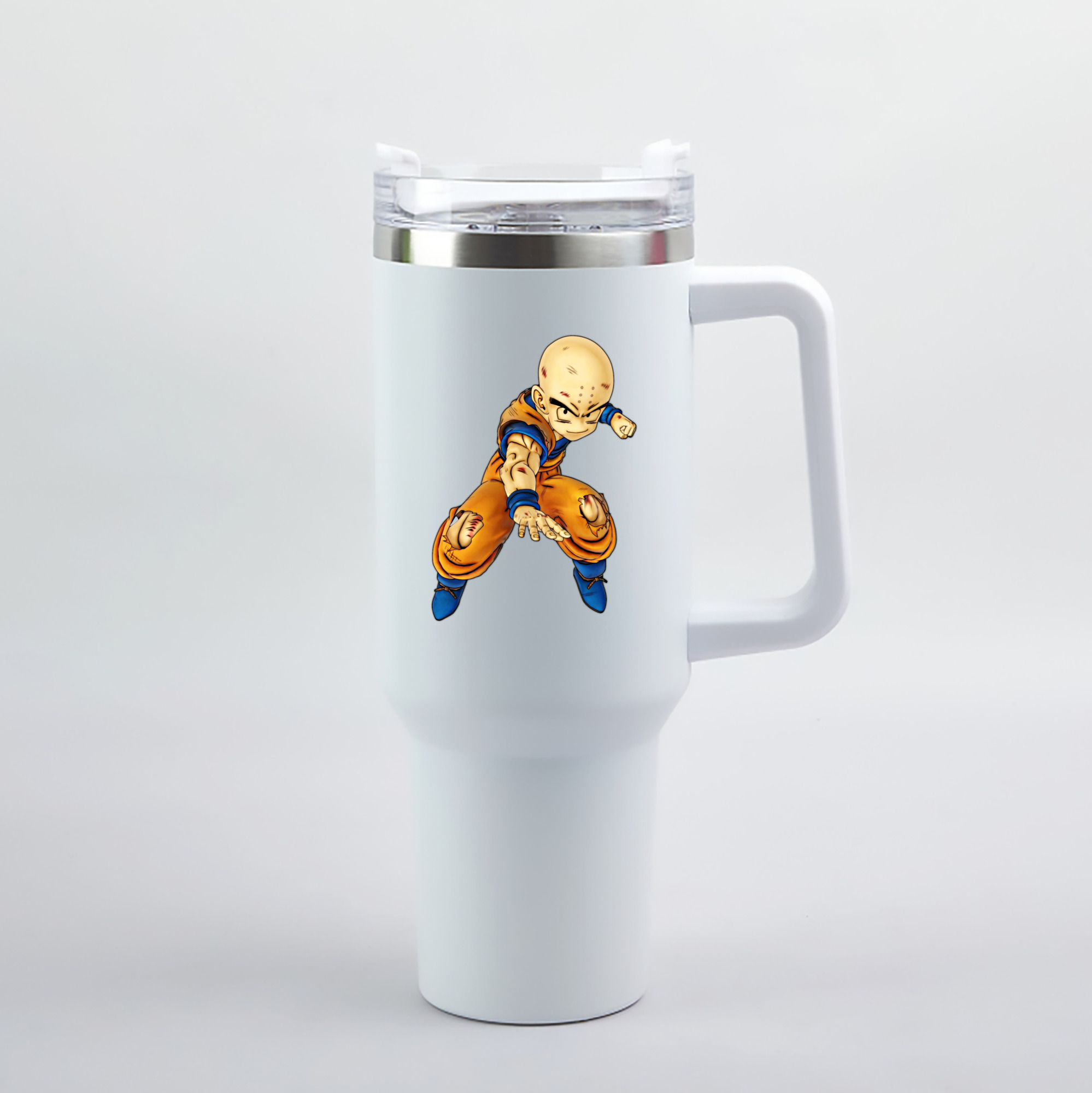 （画像用） ドラゴンボール クリリン DRAGON BALL krillin 1200mL車用タンブラー（カラープリント）