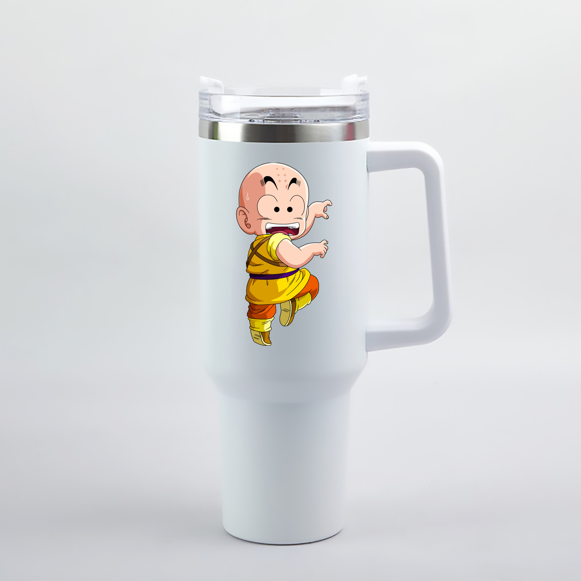（画像用） ドラゴンボール クリリン DRAGON BALL krillin 1200mL車用タンブラー（カラープリント）
