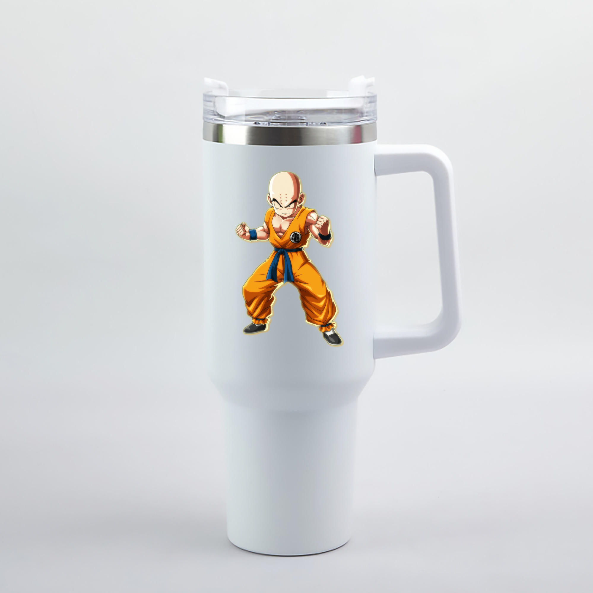 （画像用） ドラゴンボール クリリン DRAGON BALL krillin 1200mL車用タンブラー（カラープリント）