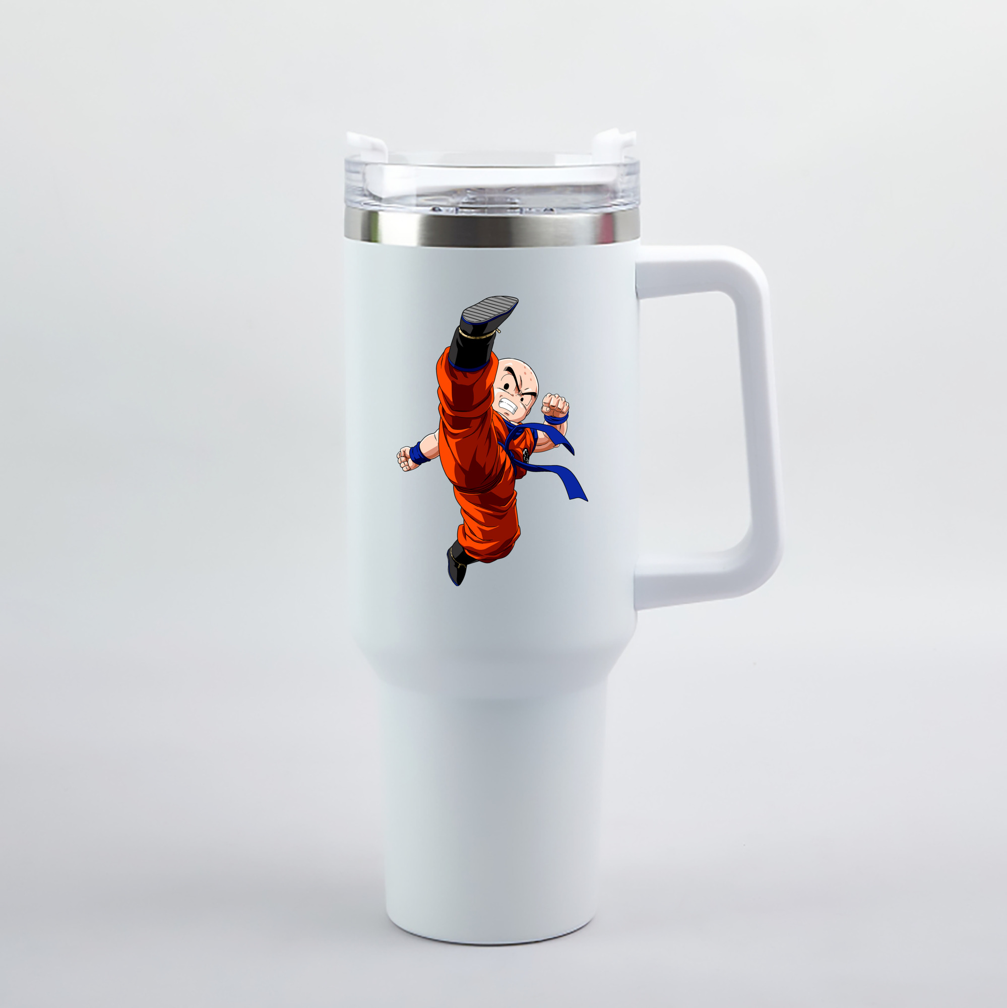 （画像用） ドラゴンボール クリリン DRAGON BALL krillin 1200mL車用タンブラー（カラープリント）