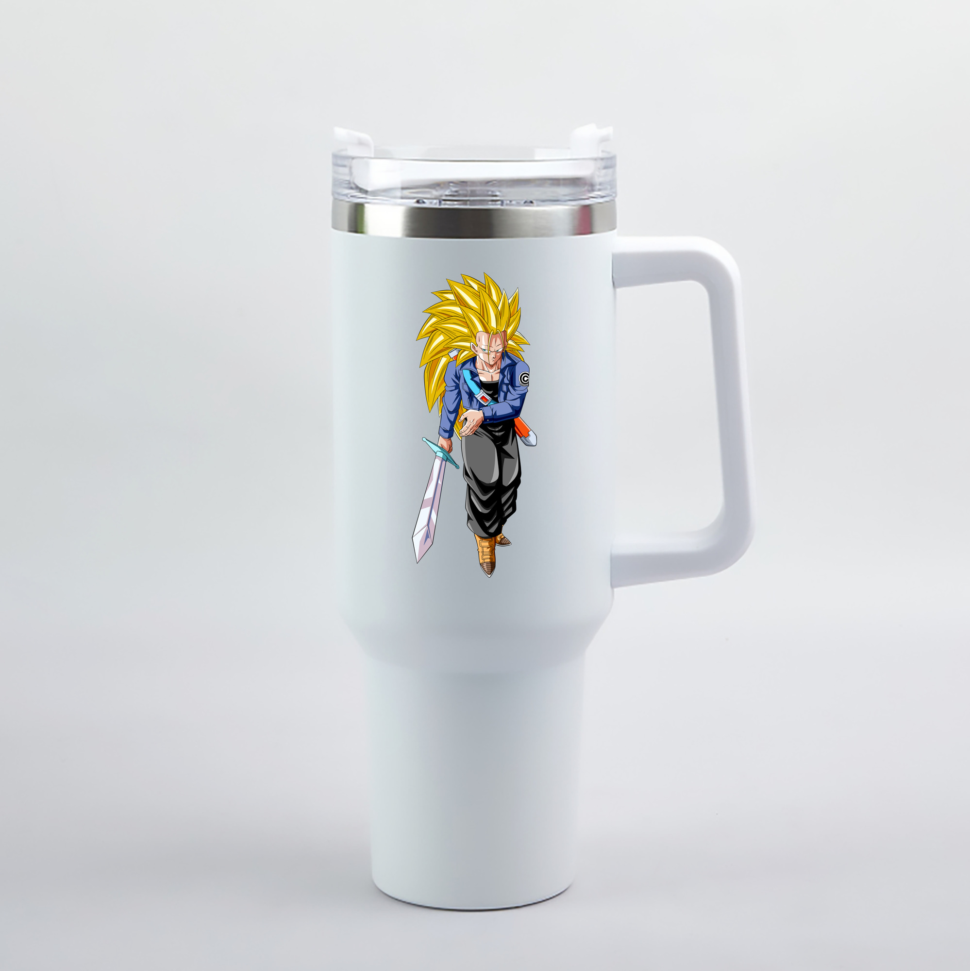 （画像用） ドラゴンボール トランクス（Torankusu）DRAGON BALL Trunks 1200mL車用タンブラー（カラープリント）