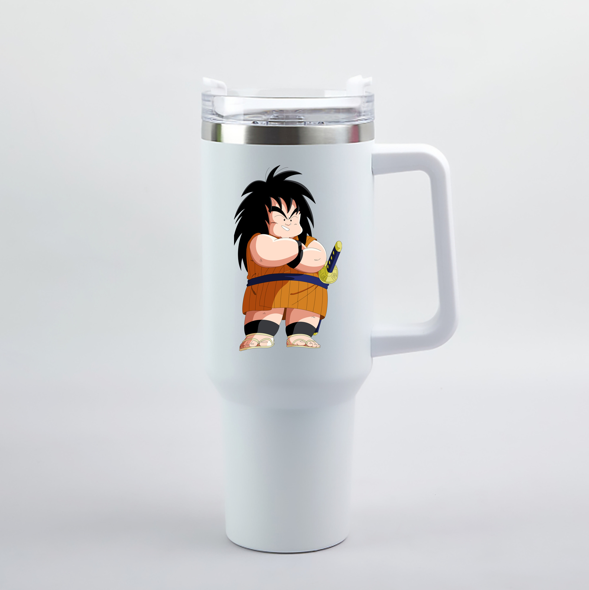 （画像用） ドラゴンボール やじろべえ DRAGON BALL Yajirobe 1200mL車用タンブラー（カラープリント）
