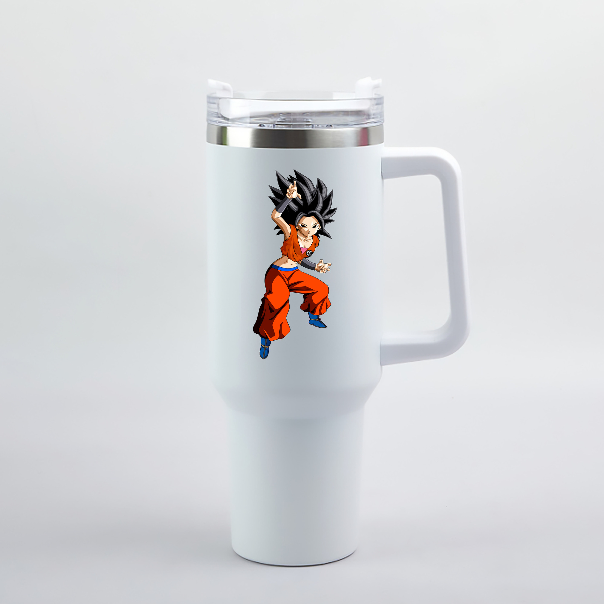 （画像用） ドラゴンボール カリフラ DRAGON BALL Caulifla 1200mL車用タンブラー（カラープリント）