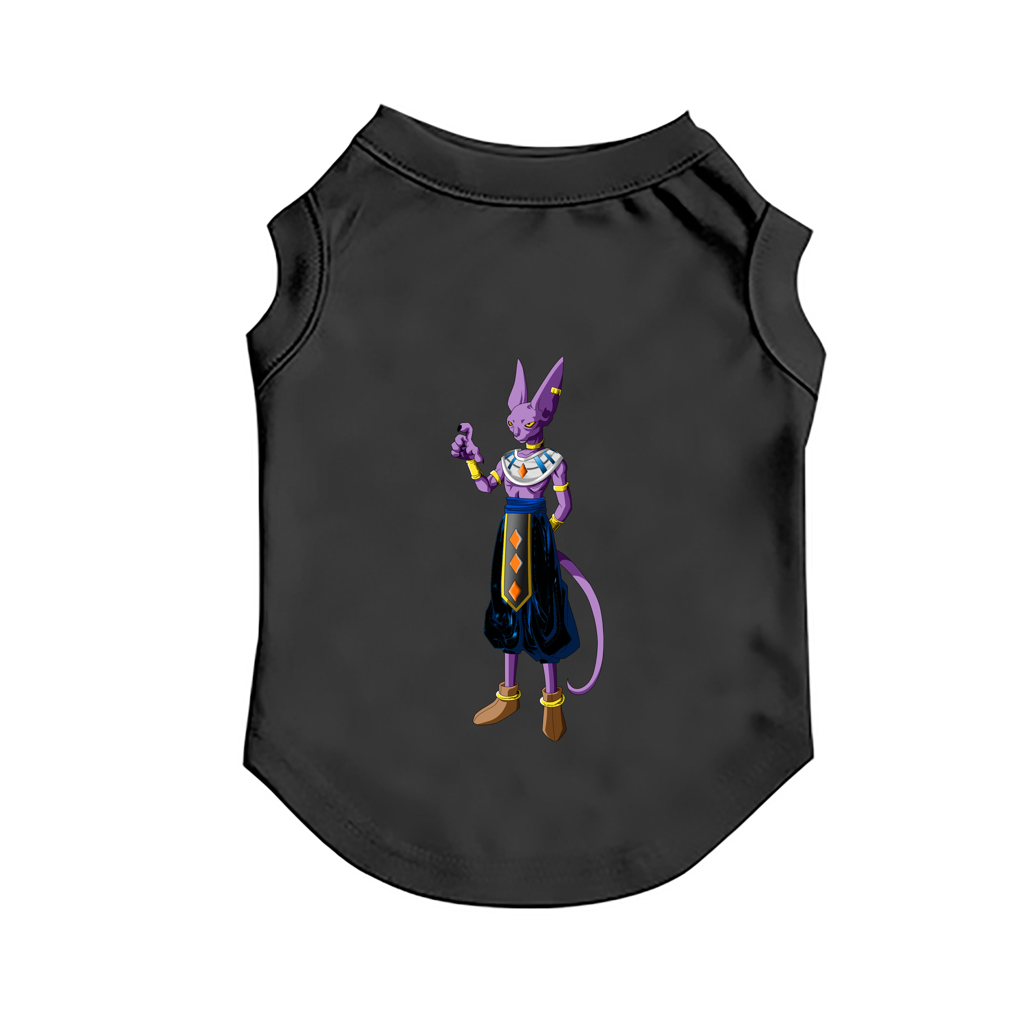 （画像用） ドラゴンボール ビルス 破壊神ビルス DRAGON BALL Beerus Birusu ペット用ベスト