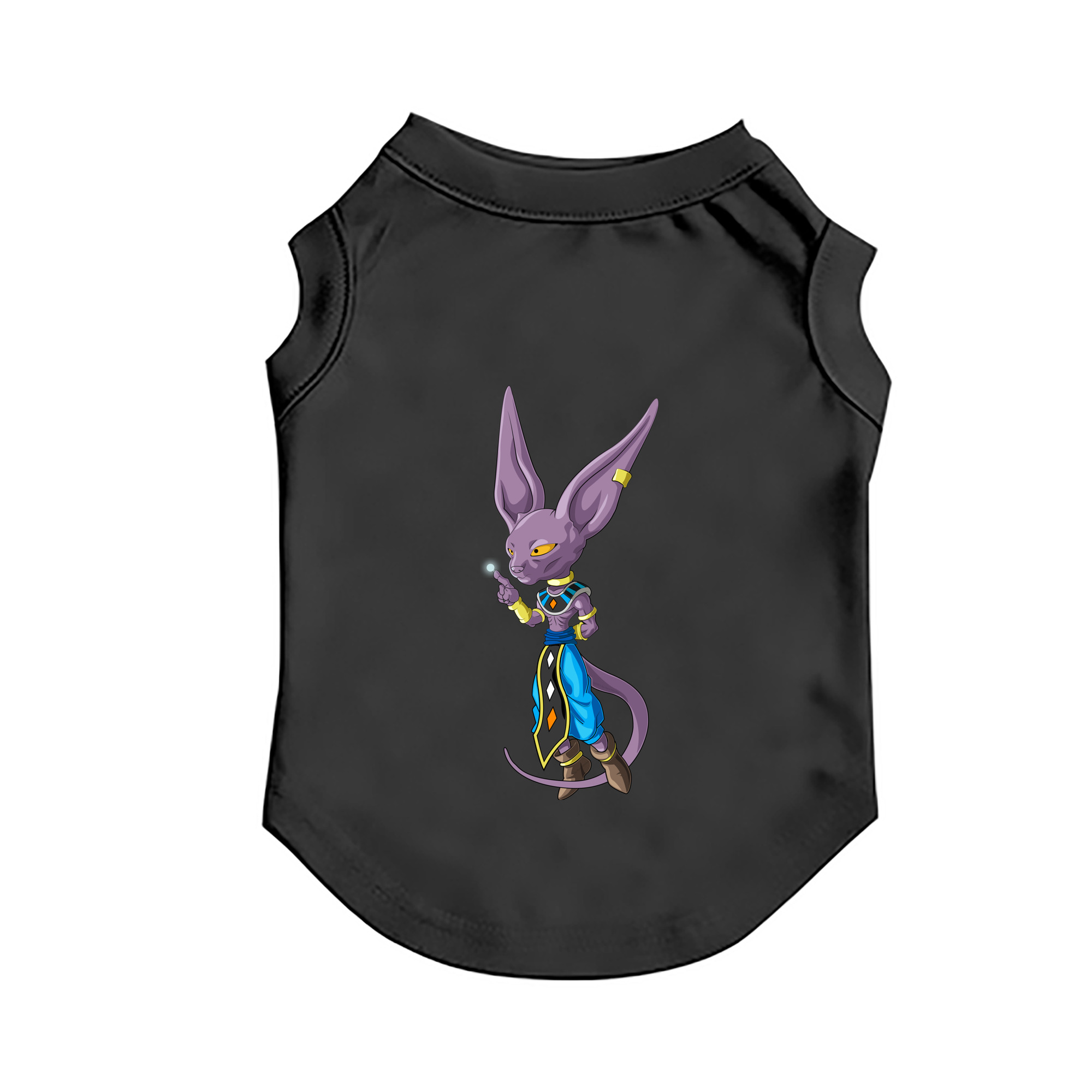 （画像用） ドラゴンボール ビルス 破壊神ビルス DRAGON BALL Beerus Birusu ペット用ベスト