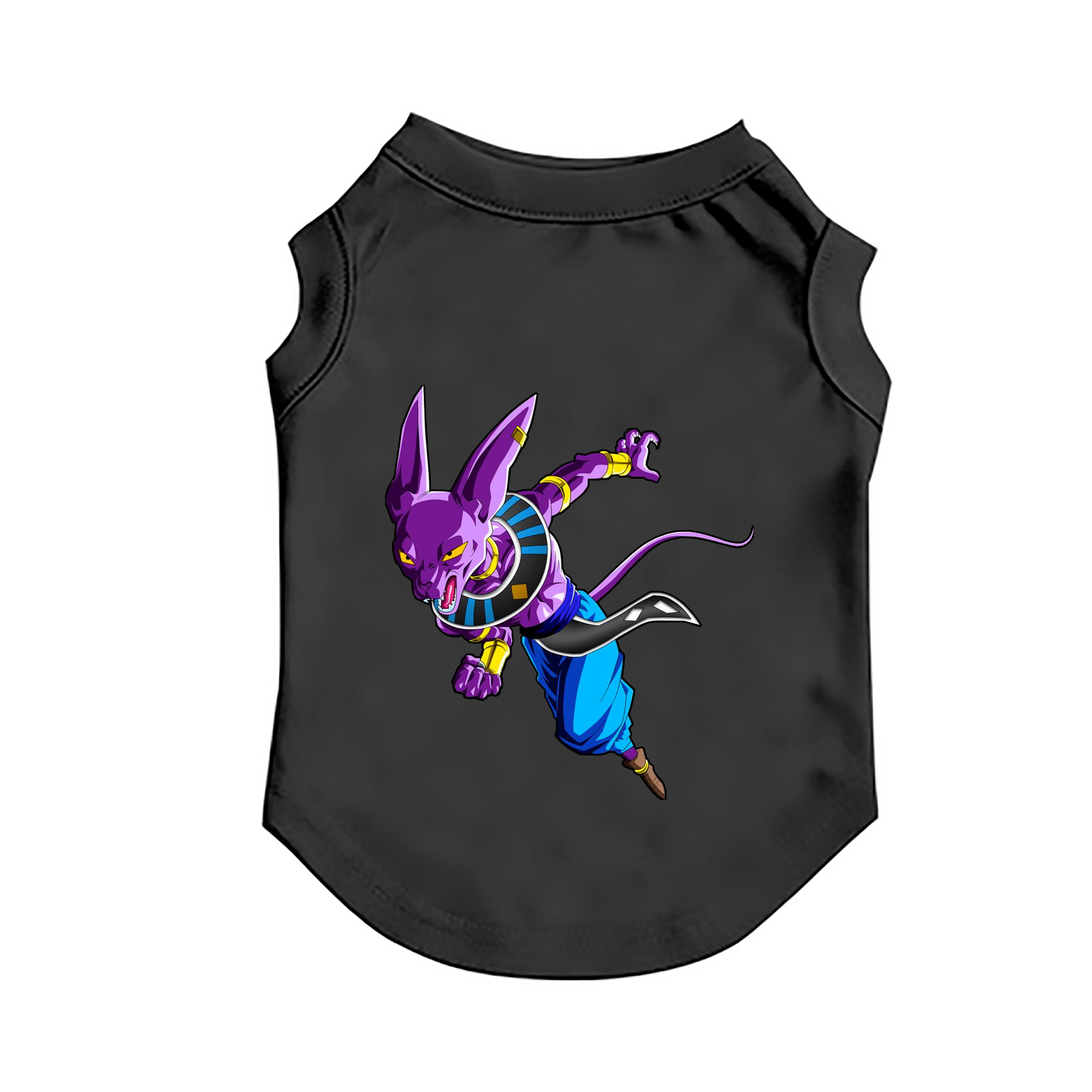 （画像用） ドラゴンボール ビルス 破壊神ビルス DRAGON BALL Beerus Birusu ペット用ベスト