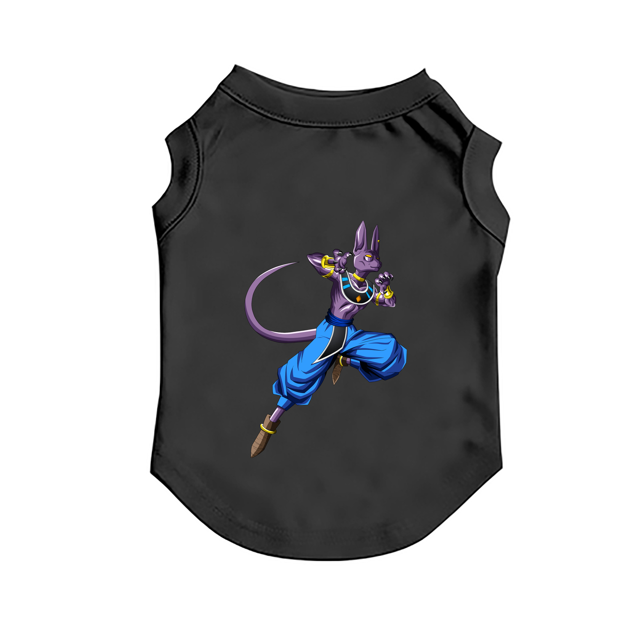 （画像用） ドラゴンボール ビルス 破壊神ビルス DRAGON BALL Beerus Birusu ペット用ベスト
