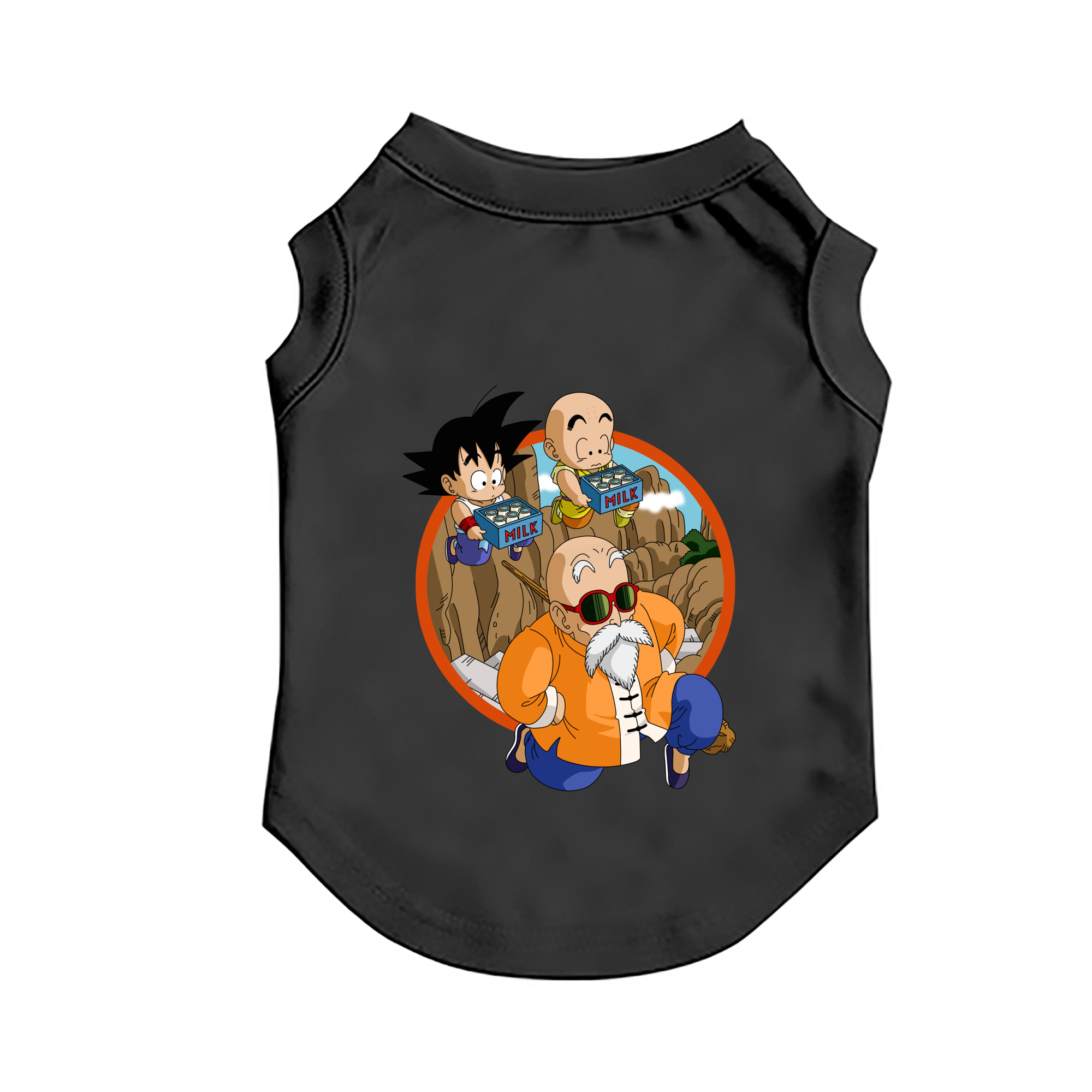 （画像用） ドラゴンボール 亀仙人（かめせんにん） DRAGON BALL Master Roshi Kame Sennin ペット用ベスト