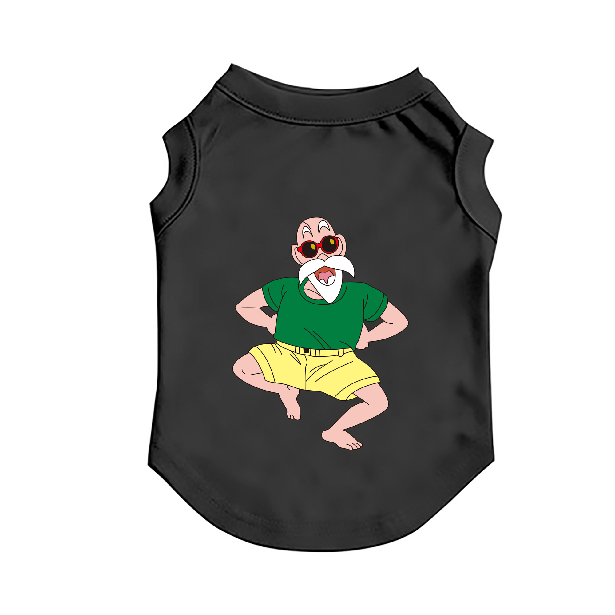 （画像用） ドラゴンボール 亀仙人（かめせんにん） DRAGON BALL Master Roshi Kame Sennin ペット用ベスト