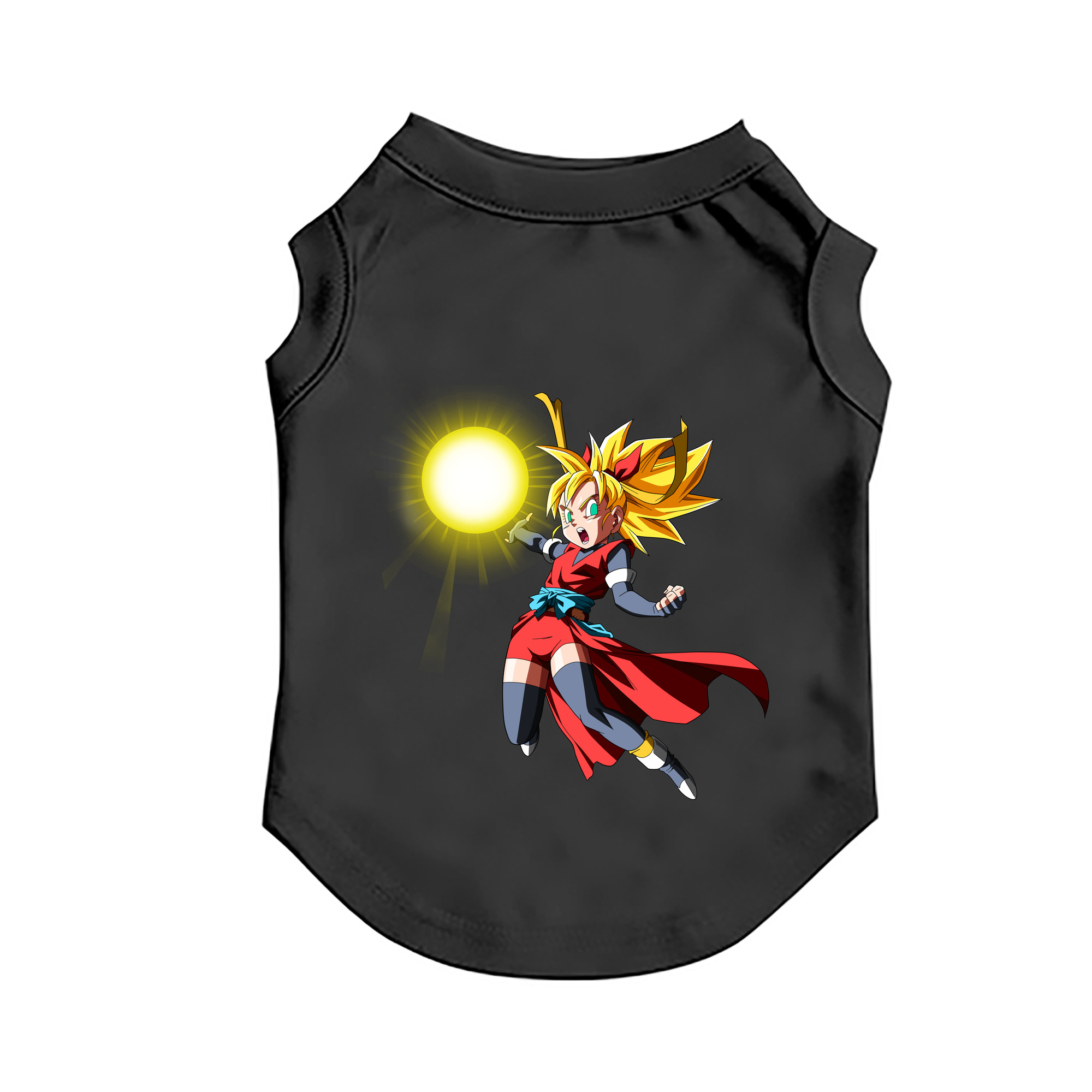 （画像用） ドラゴンボール カリフラ DRAGON BALL Caulifla ペット用ベスト