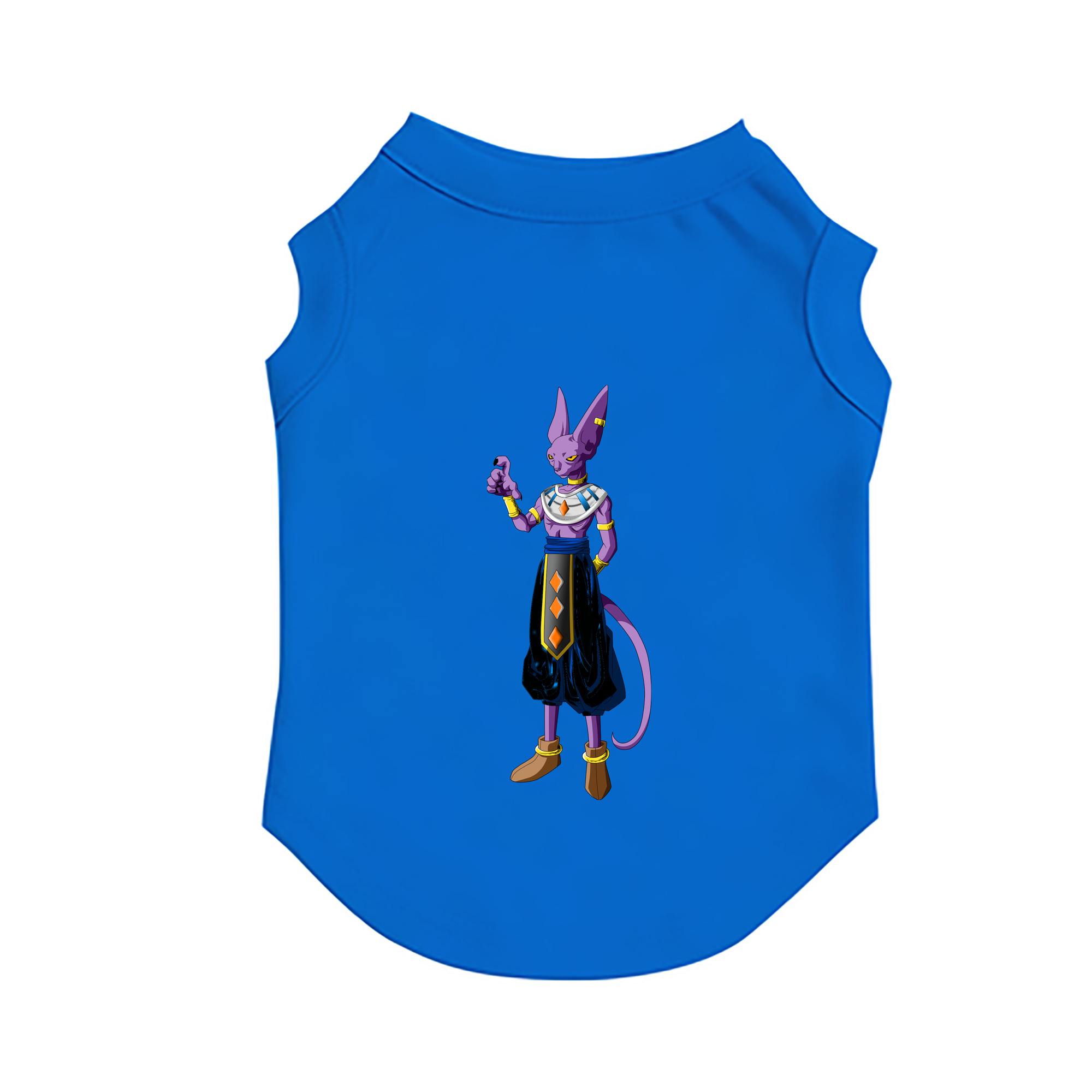 （画像用） ドラゴンボール ビルス 破壊神ビルス DRAGON BALL Beerus Birusu ペット用ベスト