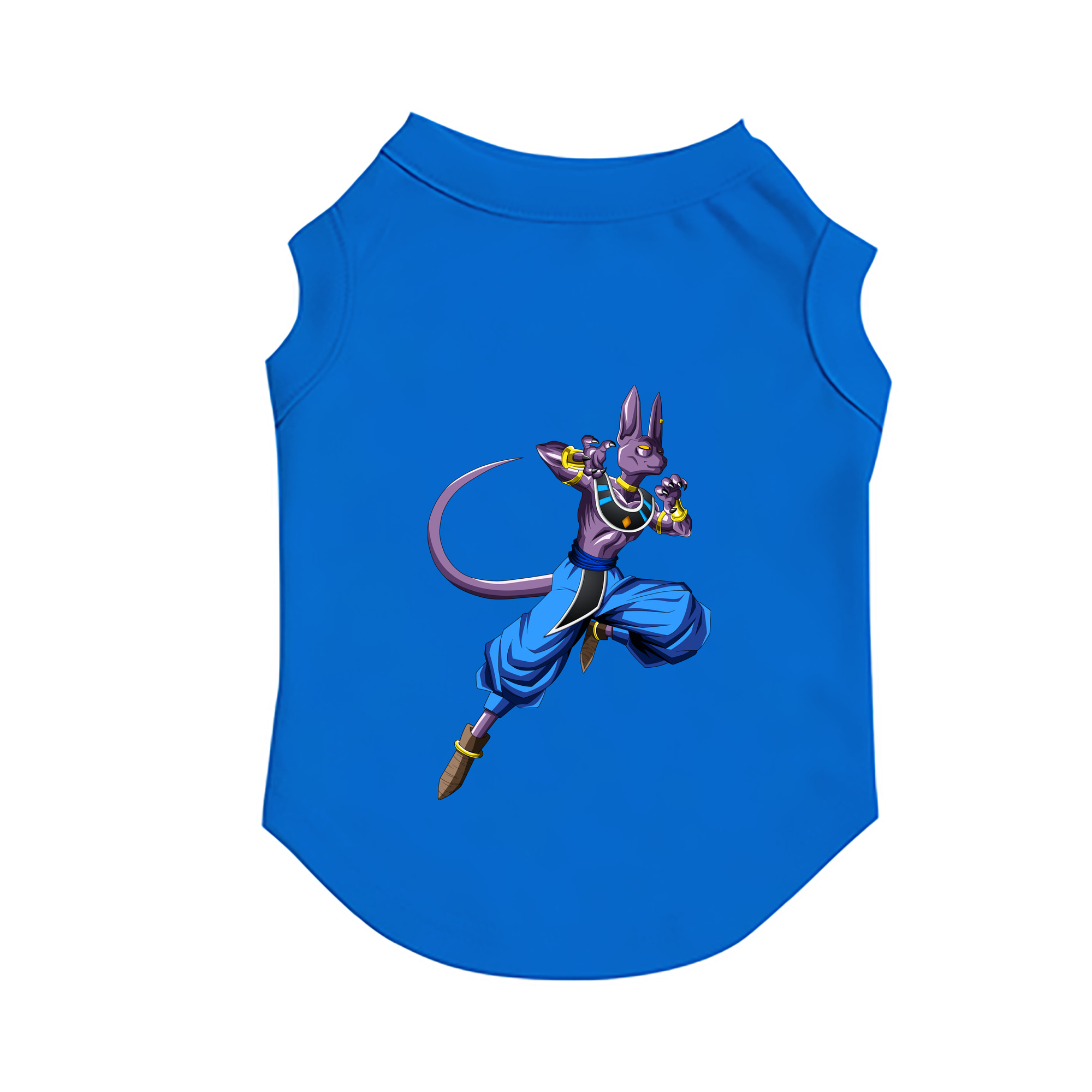 （画像用） ドラゴンボール ビルス 破壊神ビルス DRAGON BALL Beerus Birusu ペット用ベスト