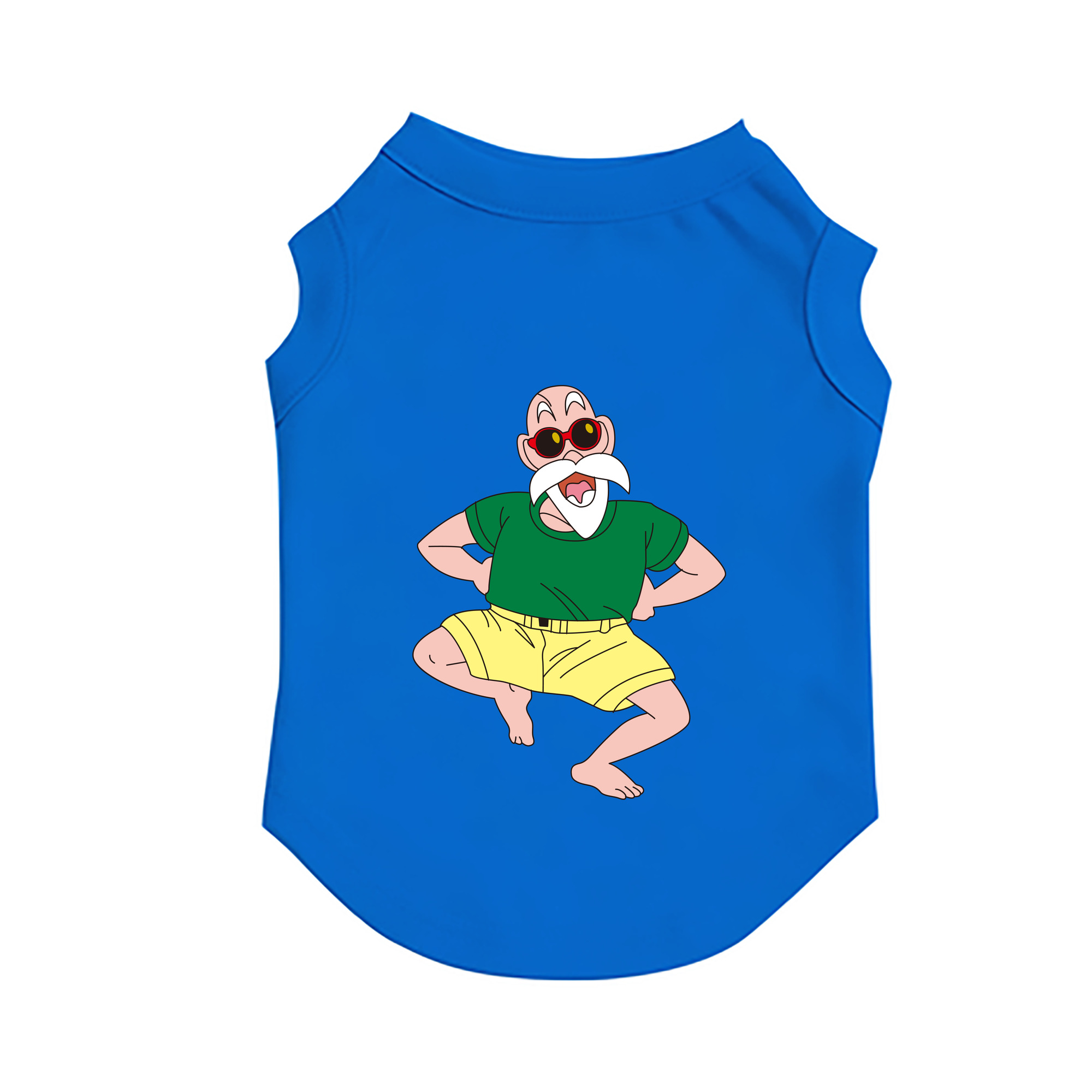（画像用） ドラゴンボール 亀仙人（かめせんにん） DRAGON BALL Master Roshi Kame Sennin ペット用ベスト