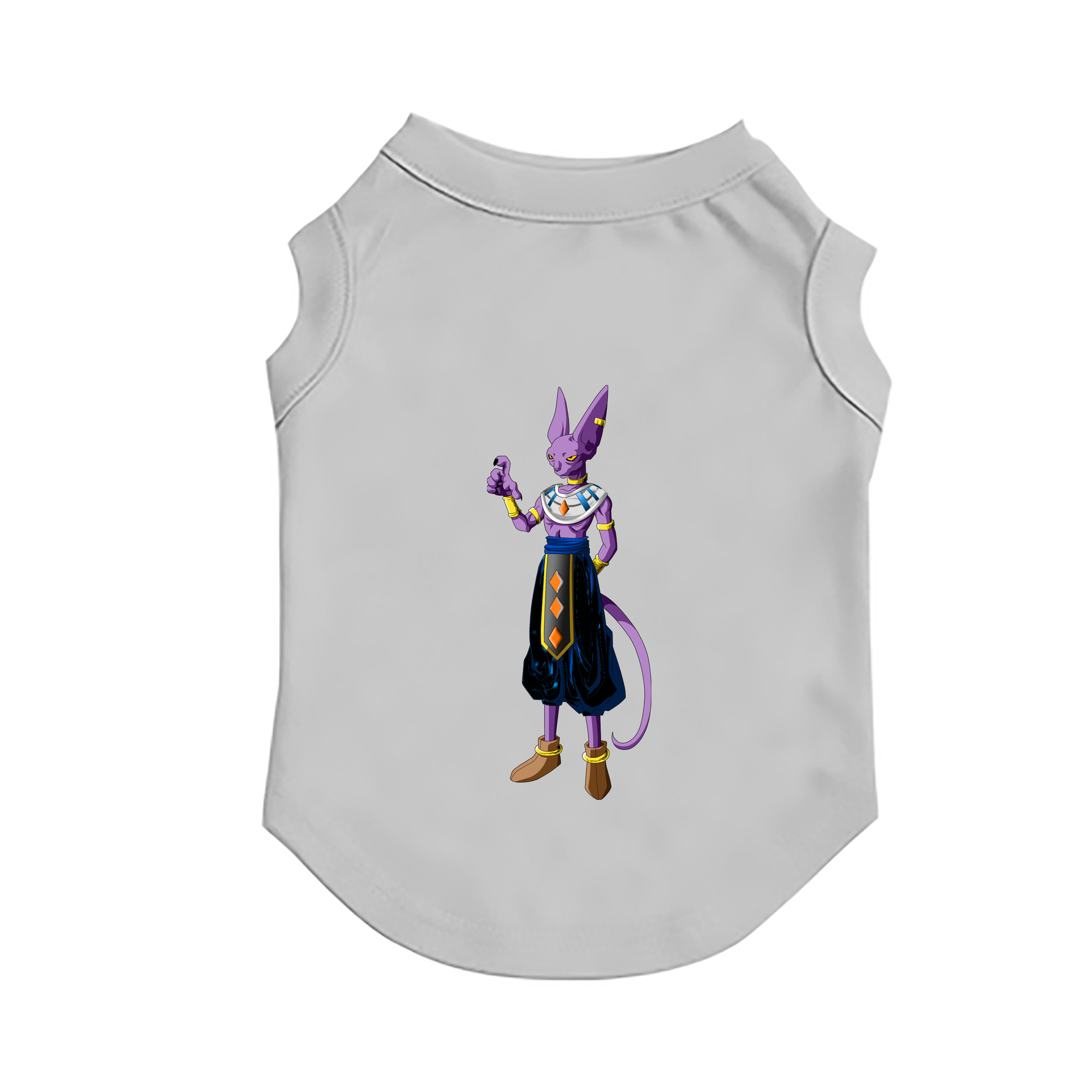 （画像用） ドラゴンボール ビルス 破壊神ビルス DRAGON BALL Beerus Birusu ペット用ベスト